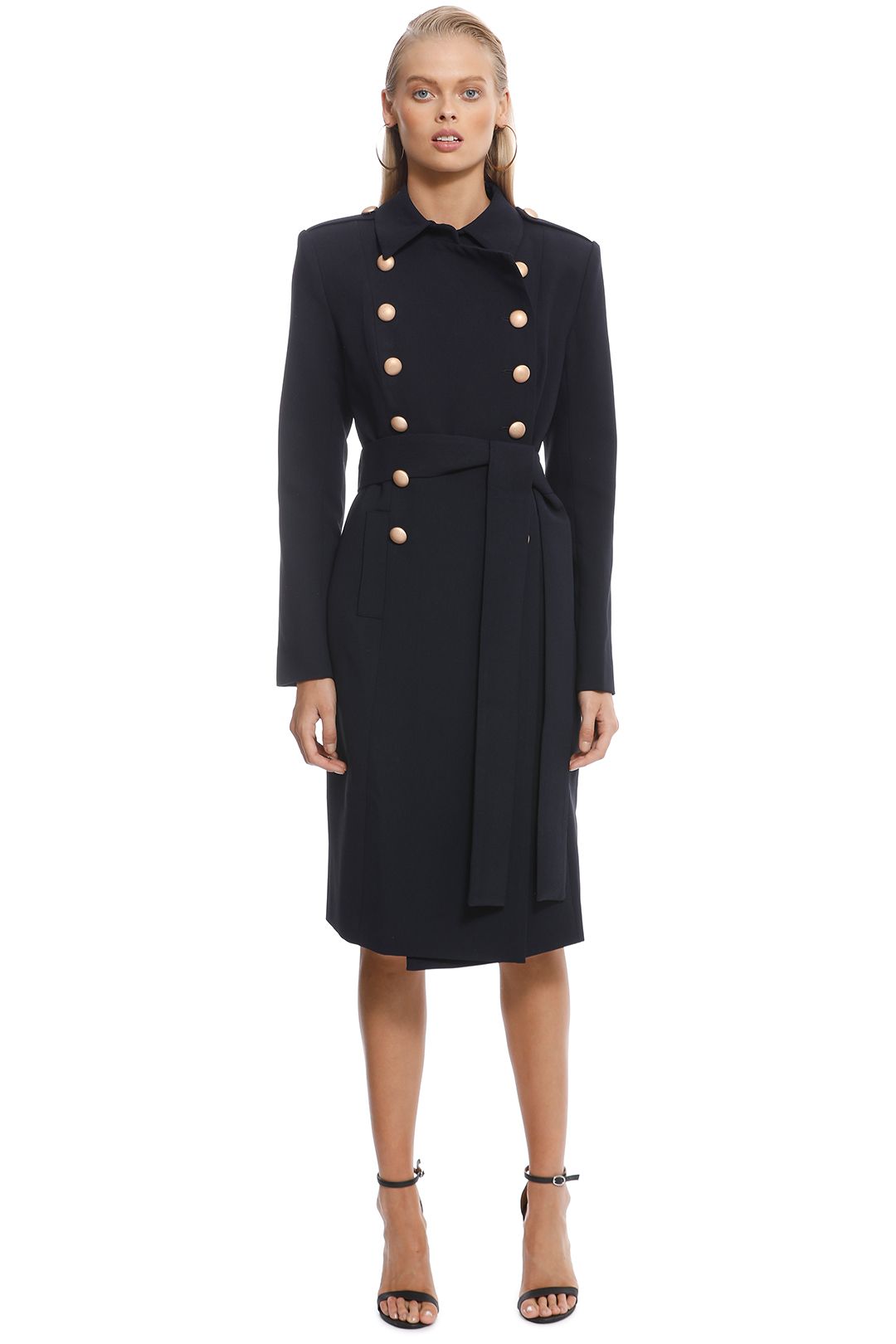 Misha Collection - Andrea Coat  Navy - Front