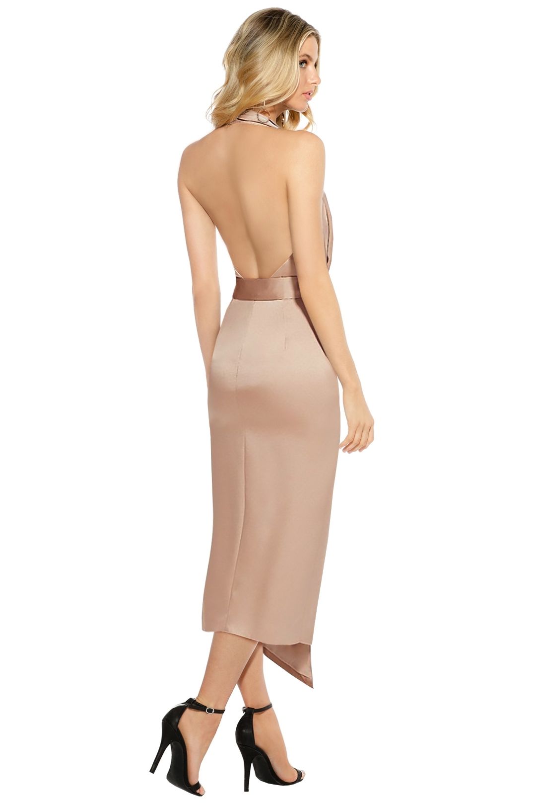Misha Collection - Carrie Dress - Nude - Back