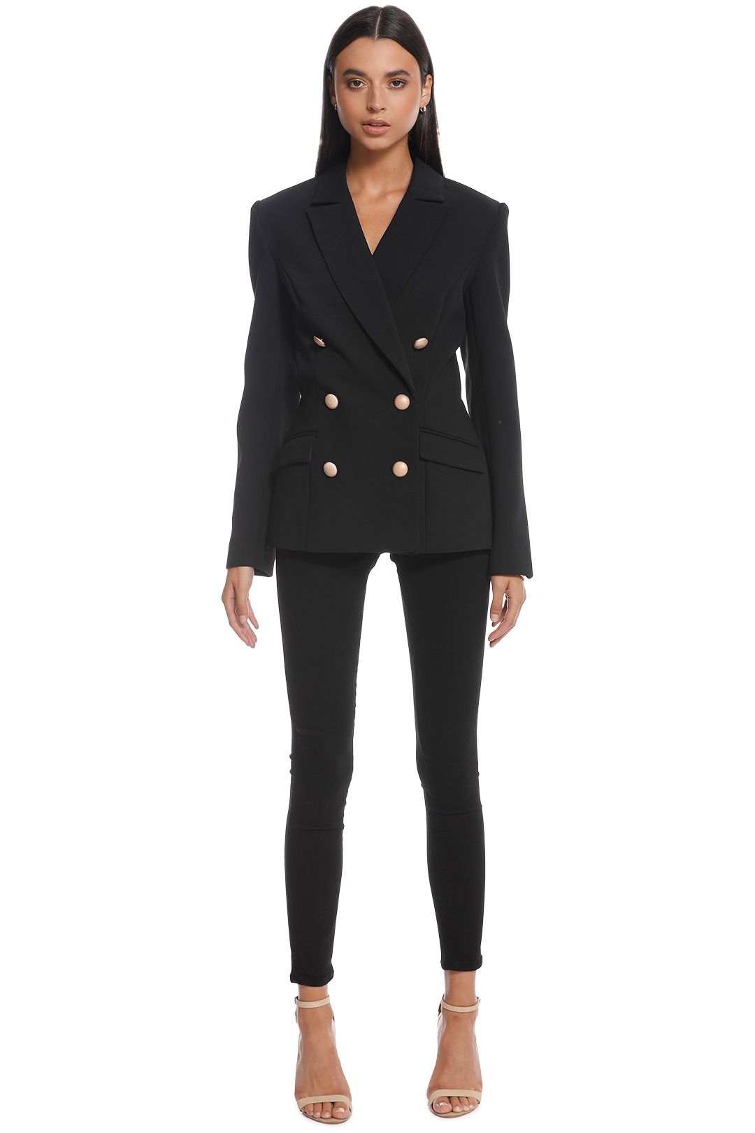 Misha Collection - Leona Blazer - Black - Front