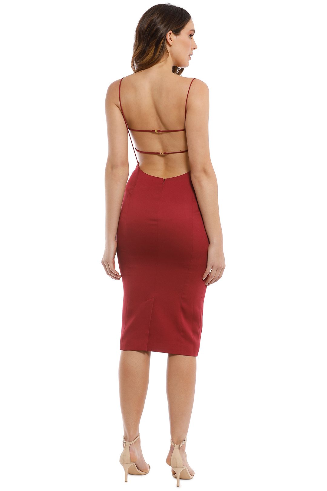 misha collection sara midi dress
