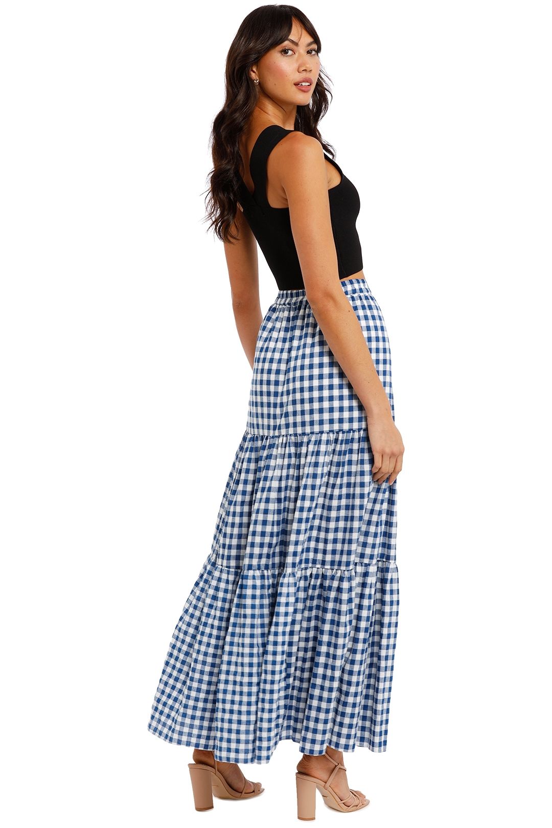 MLM Label Bloom Maxi Skirt tiered