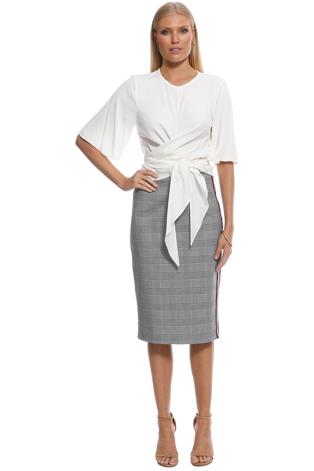MNG - Boat Decorative Trim Skirt - Grey - Front