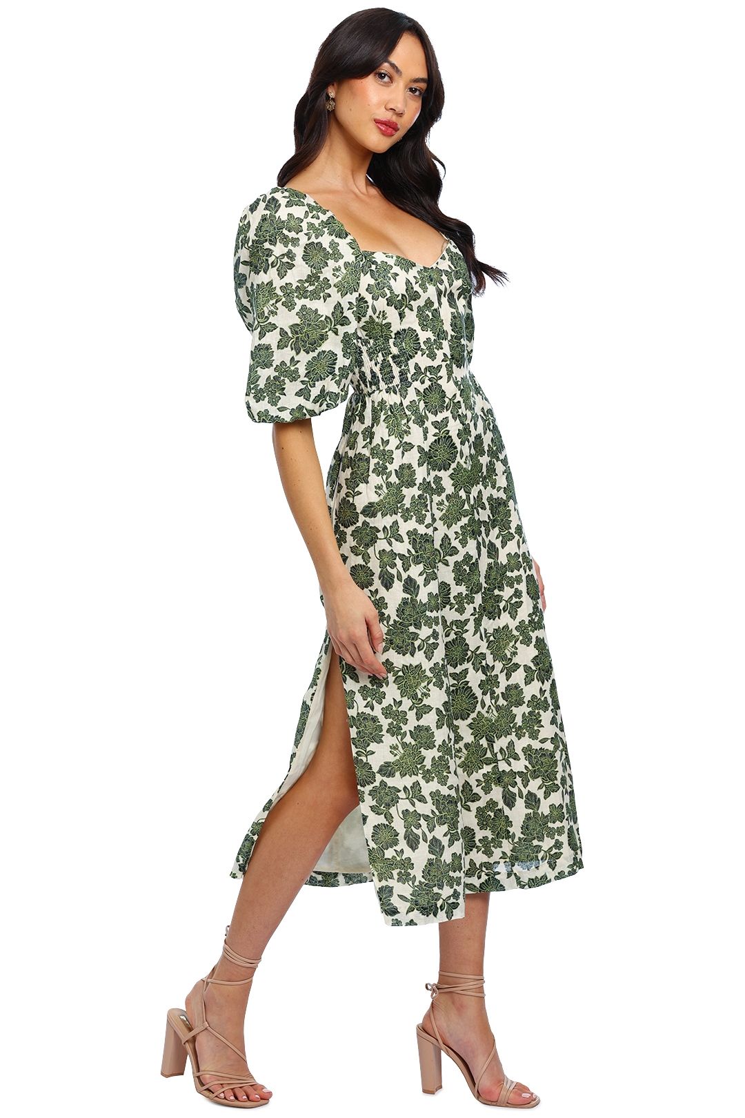 MON RENN DUSK MIDI DRESS - LILAC