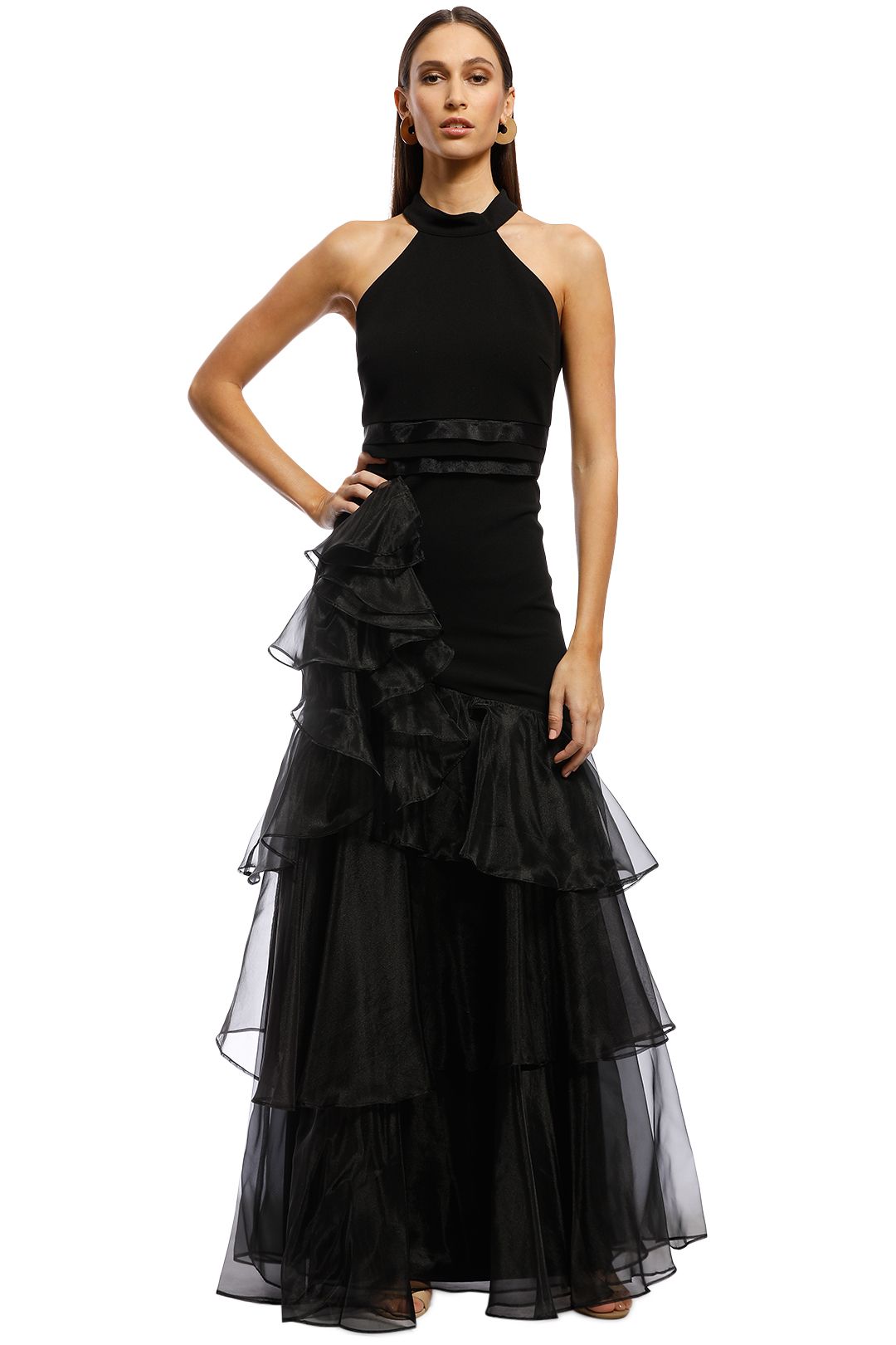 Caprice Halter Gown by Montique for Rent