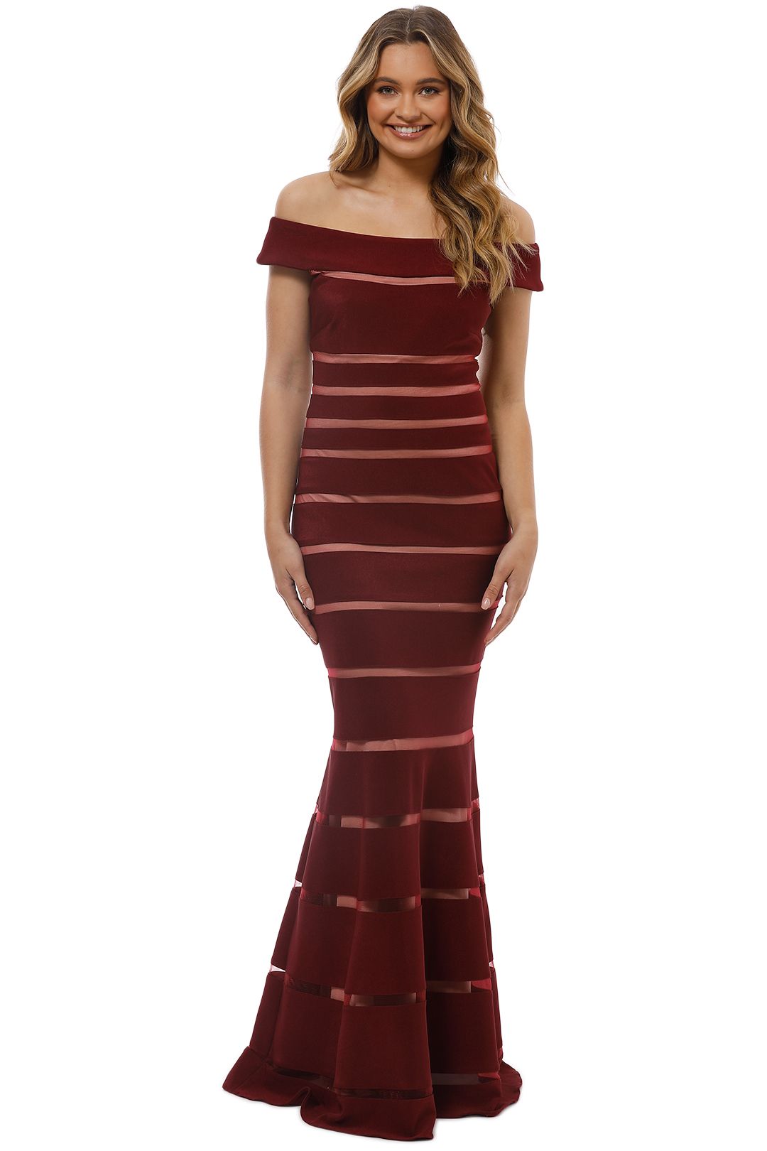 Montique - Scarlett Bodycon Gown - Front 