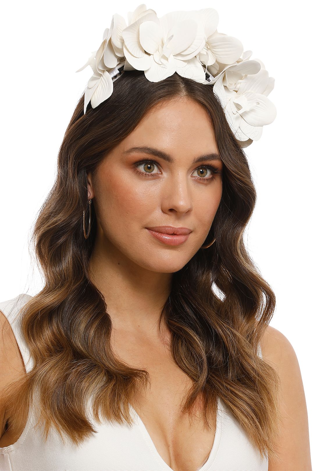 Morgan and Taylor - Celine Fascinator - White - Product