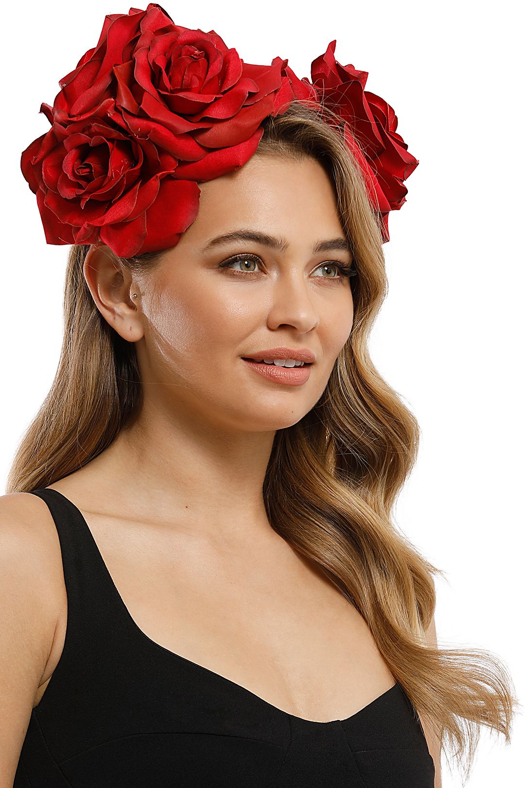 Morgan and Taylor - Maya Fascinator - Red - Product