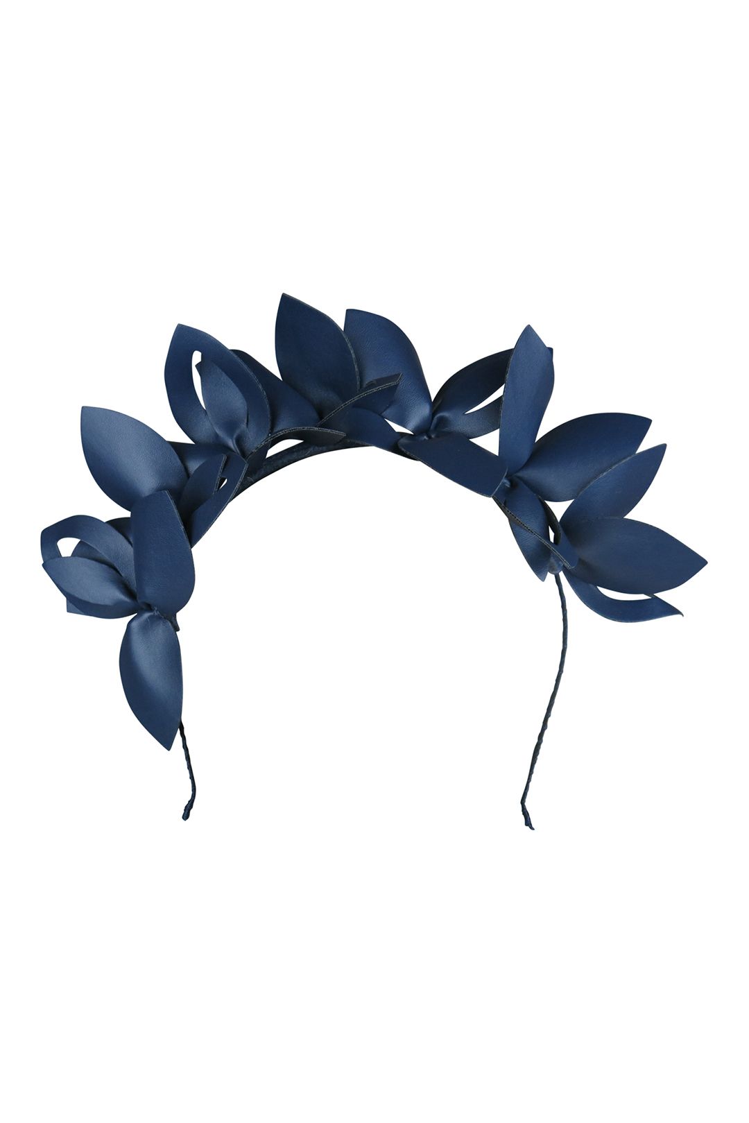 Morgan & Taylor - Lavina Fascinator - Navy - Front