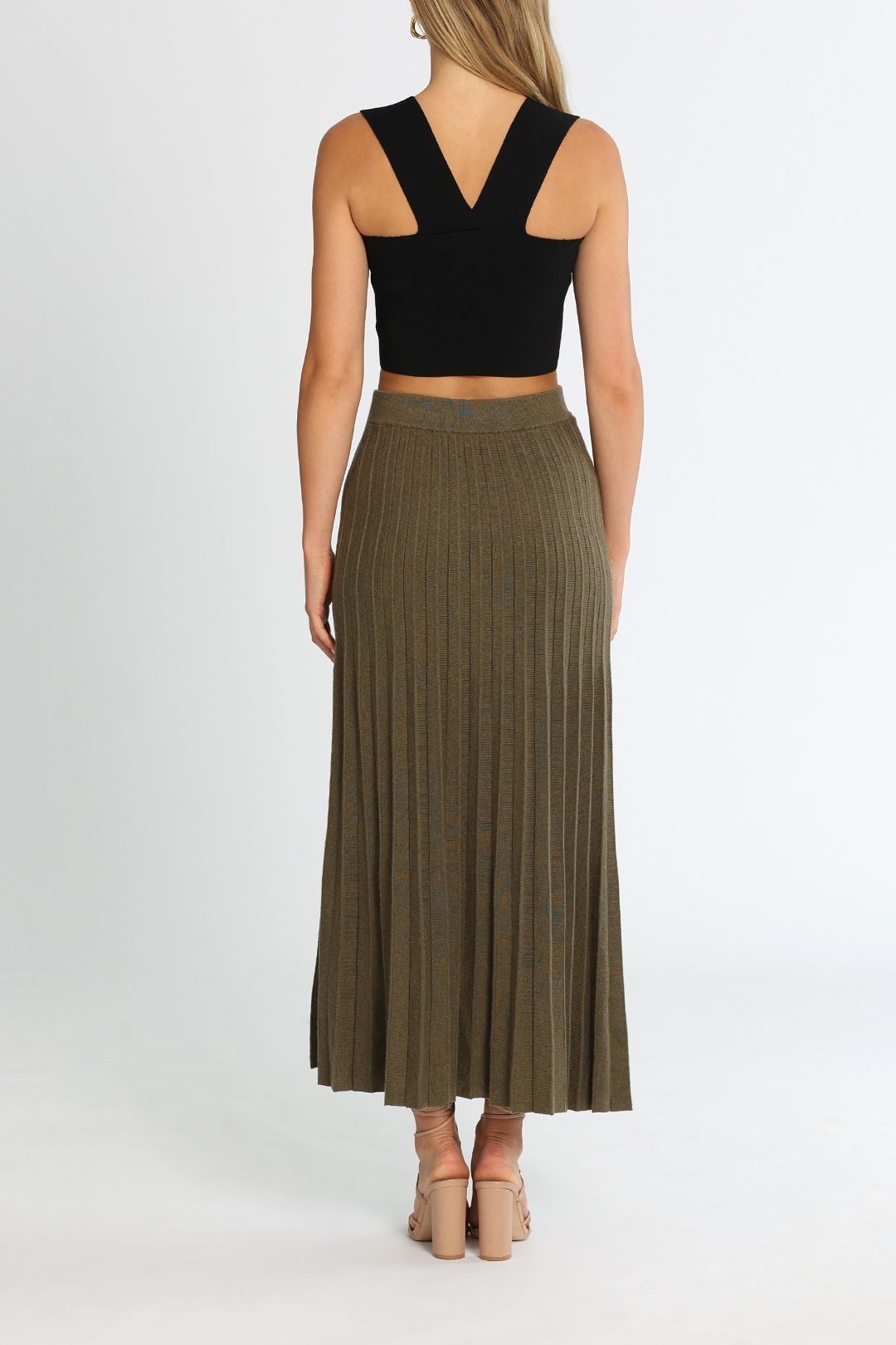 Hire Cameron Pleated Maxi Skirt Morrison GlamCorner