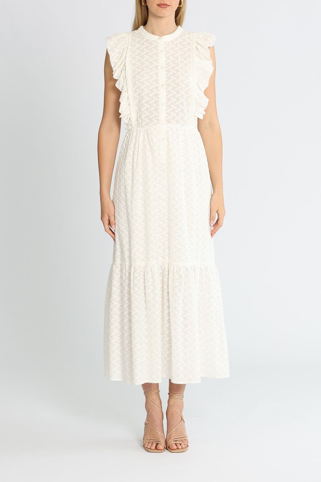 Morrison Enja Maxi Dress White