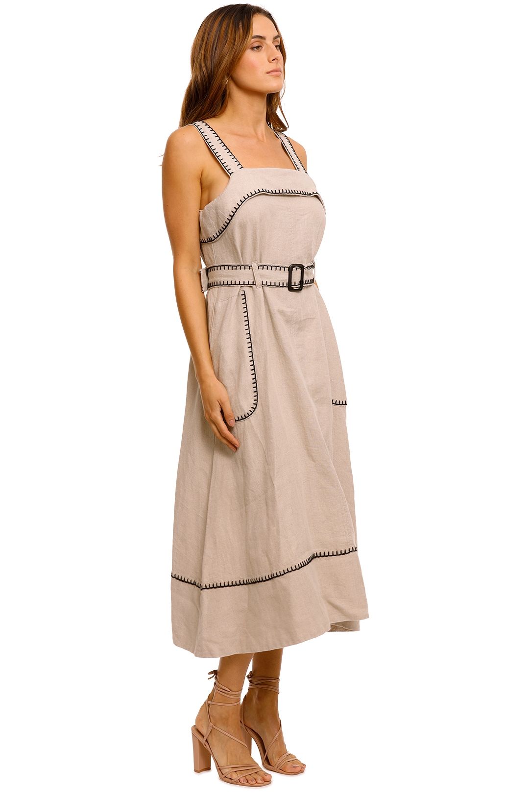 Morrison Marilyn Sleeveless Linen Dress