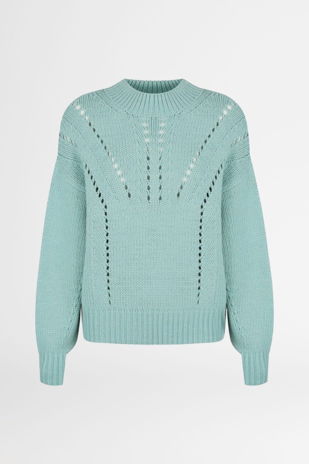 Morrison Stefani High Neck Pullover Sea