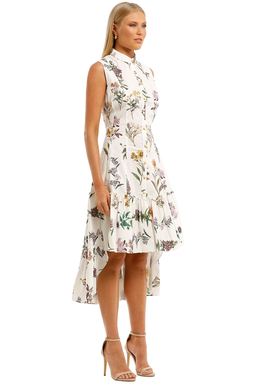 Moss-and-Spy-Donna-Sleeveless-Dress-Ivory-Floral-Side