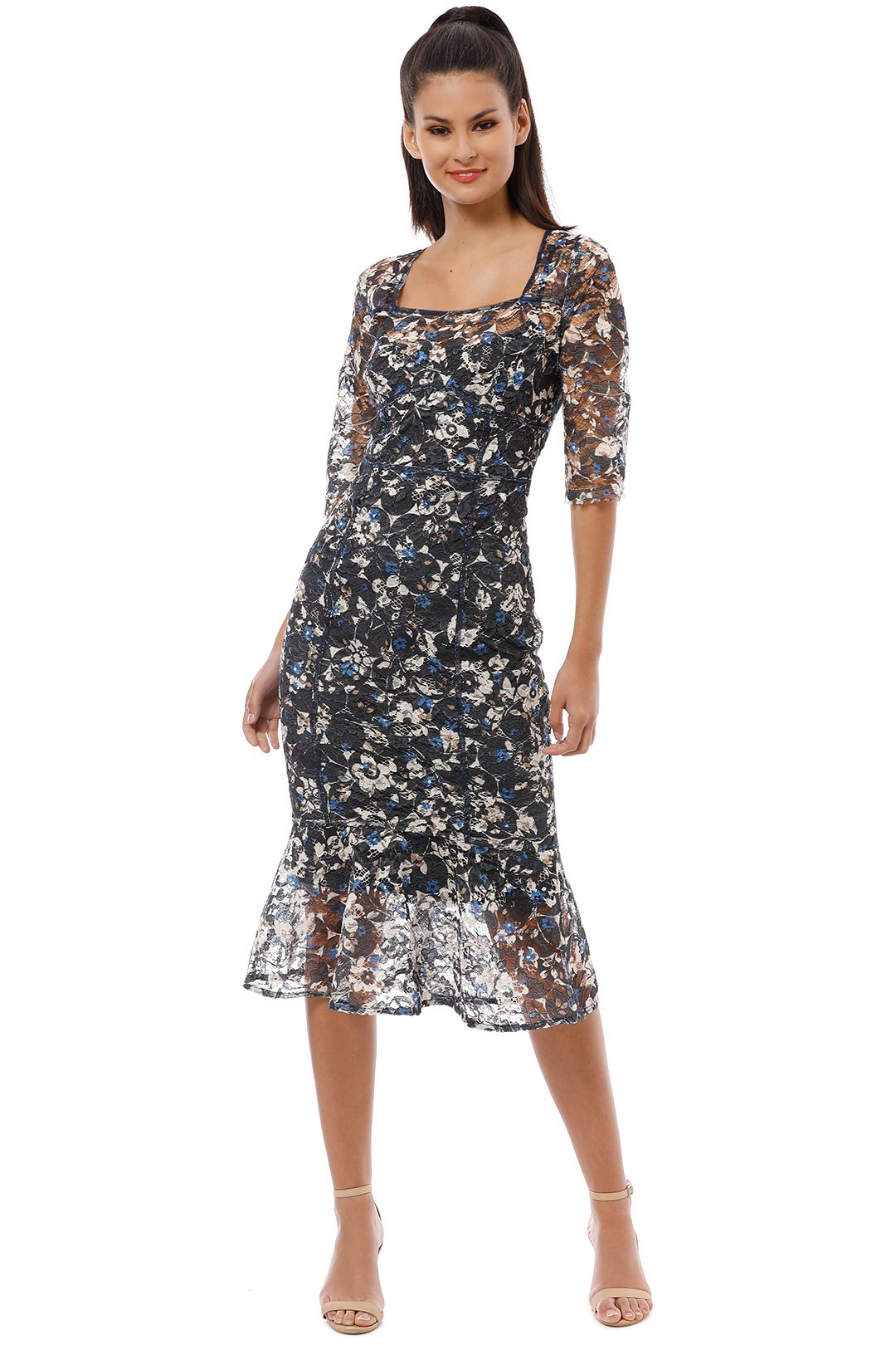 Moss and Spy - Frida Dress - Multi - Front