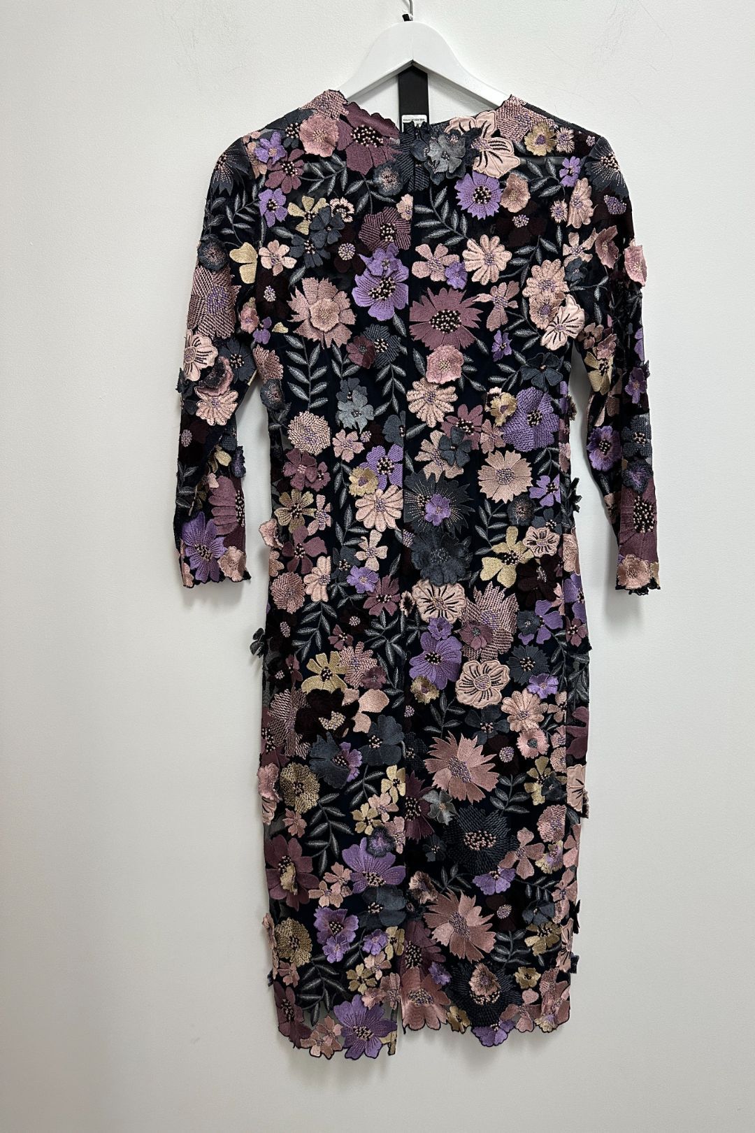Moss And Spy - Meadow Floral Midi Dress in Pink Hues