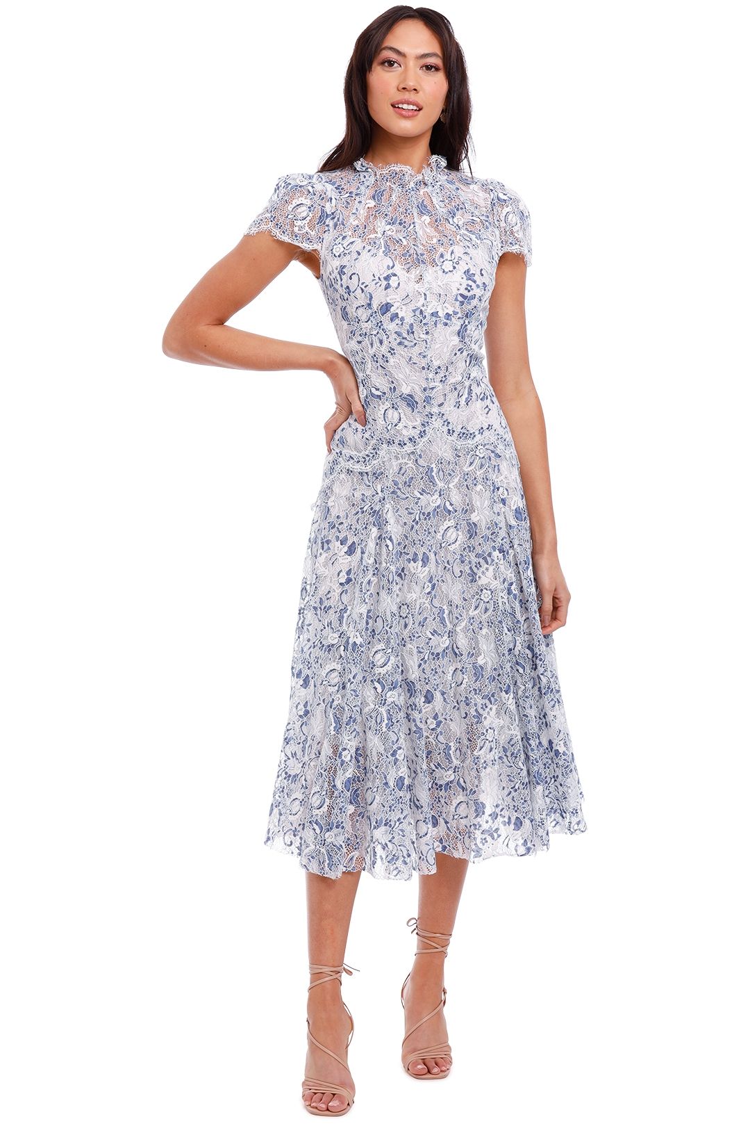 Moss and Spy Elodie Dress Blue