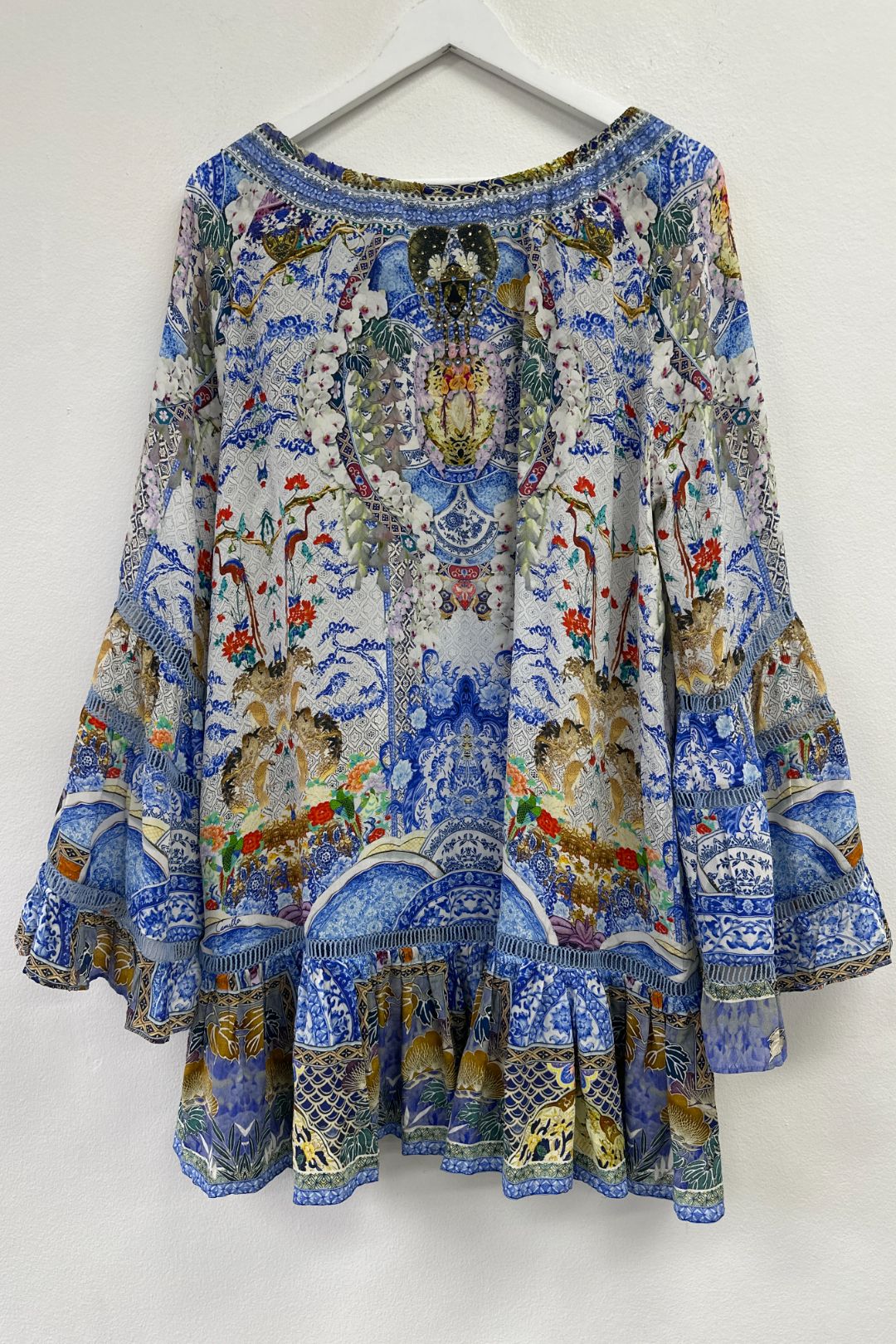 Camilla Multi Geisha Gateways A Line Frill Dress