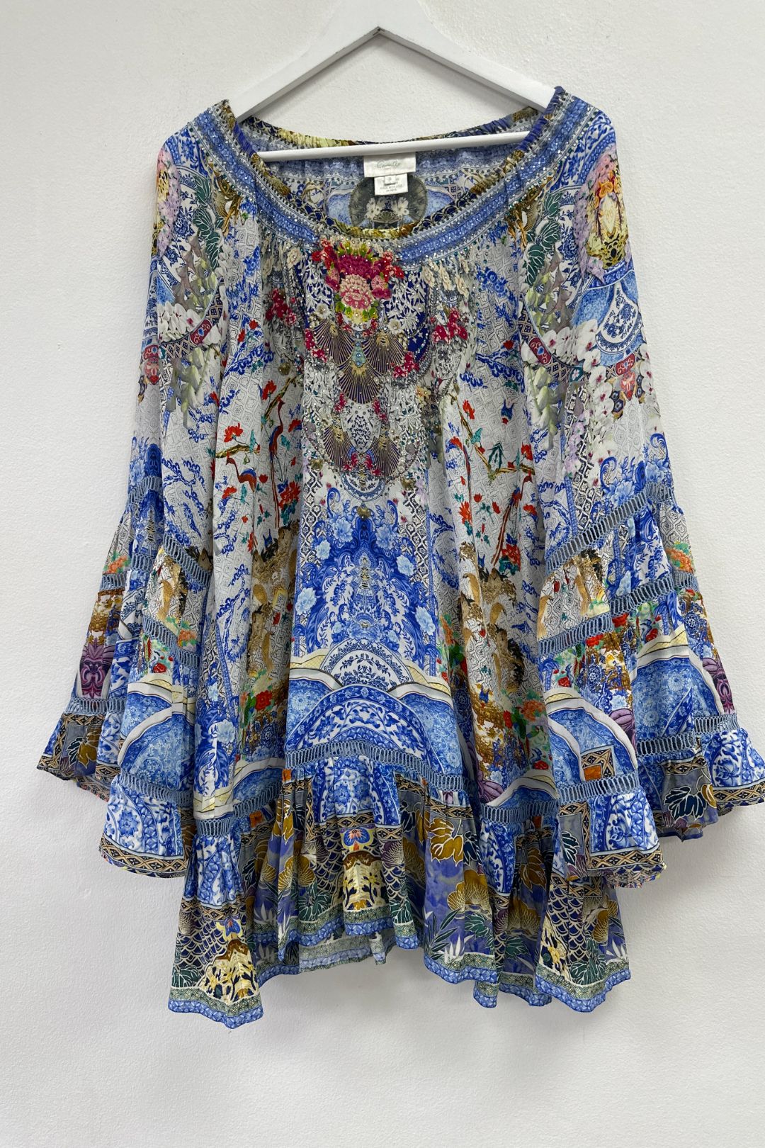 Camilla Multi Geisha Gateways A Line Frill Dress