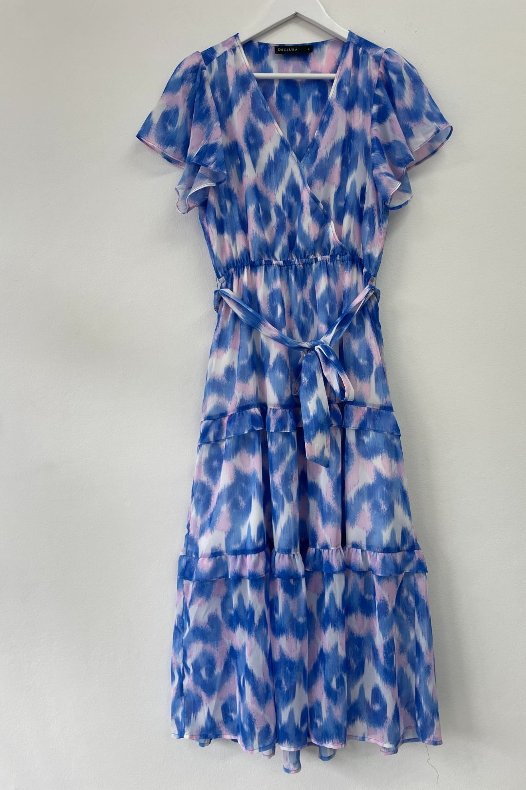 Decjuba Multi Print Tiffany Maxi Dress