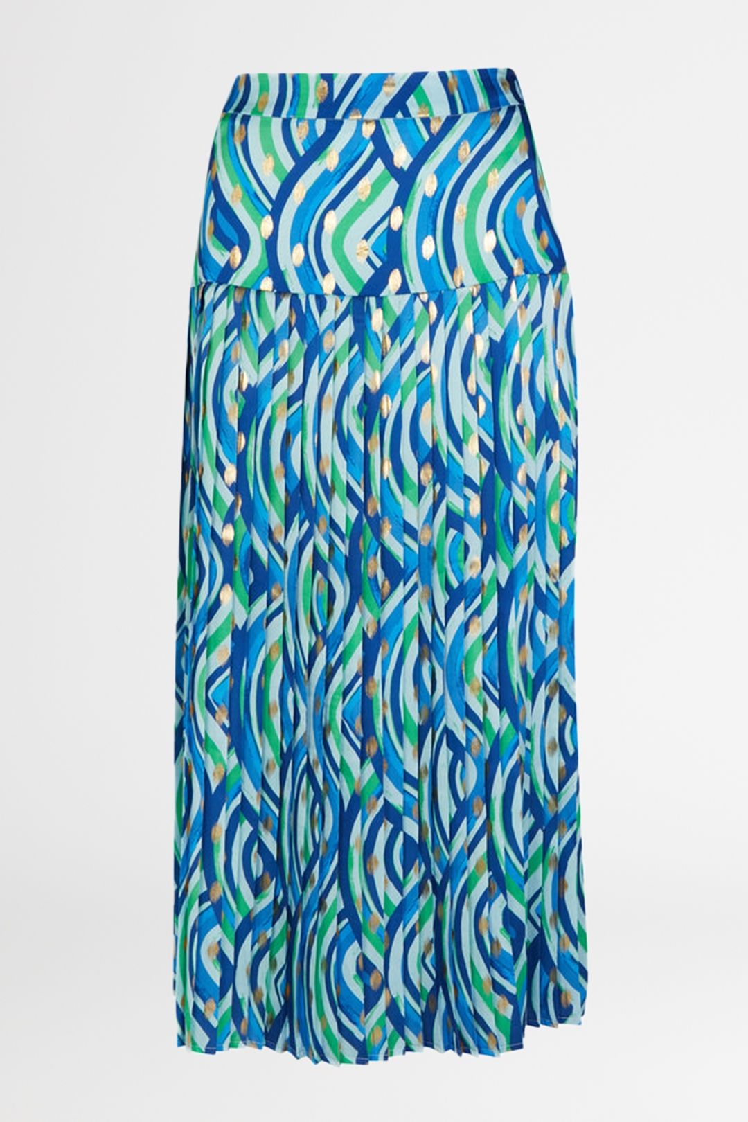 Never Fully Dressed Curve Beatrice Skirt Blue
