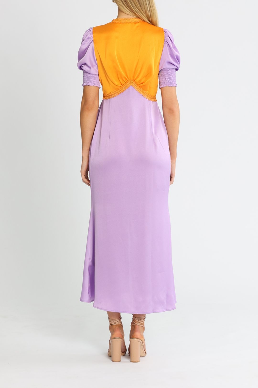 Never Fully Dressed Lilac And Orange Lindos dress