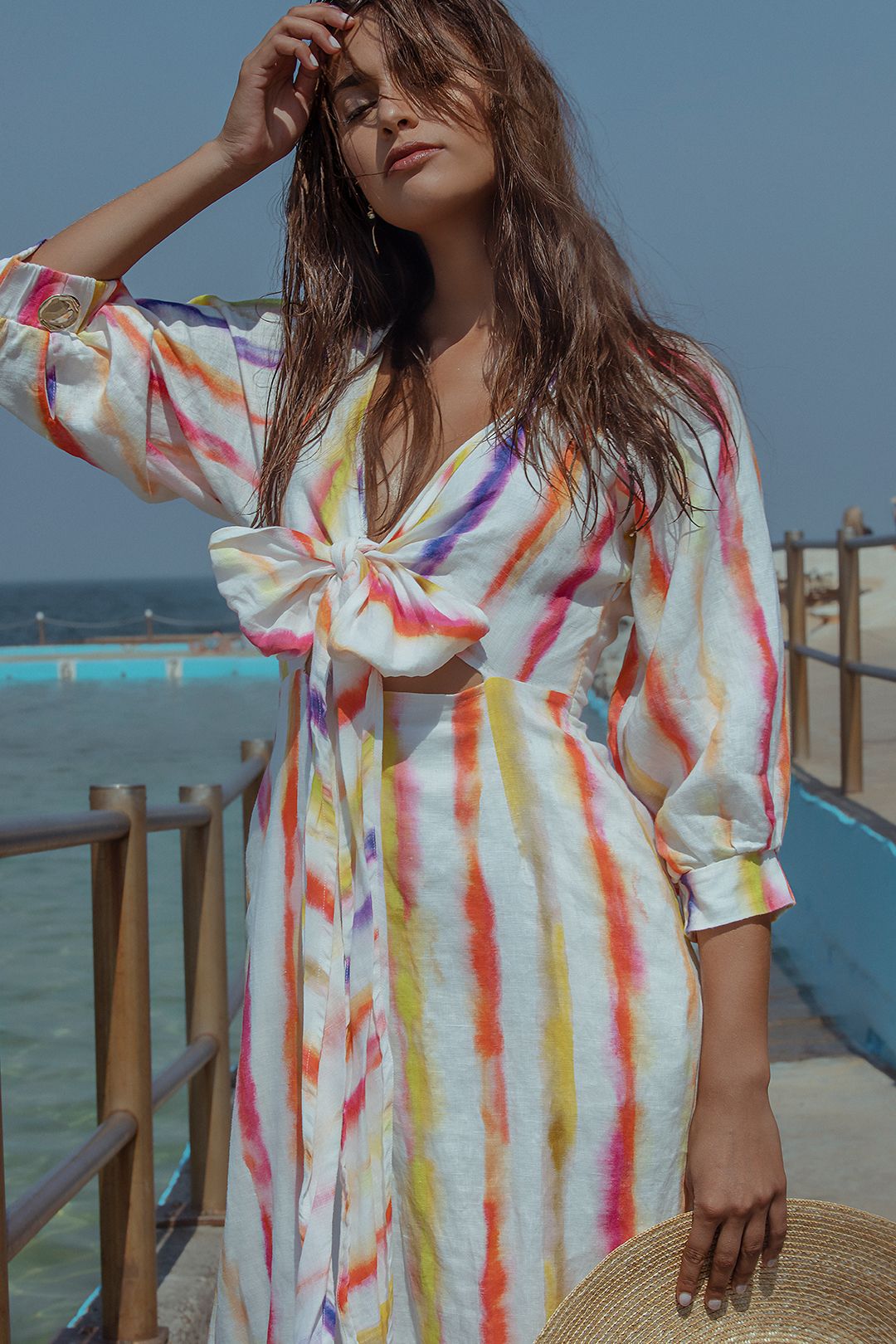nicholas-asilah-dress-brushed-rainbow-resort-campaign