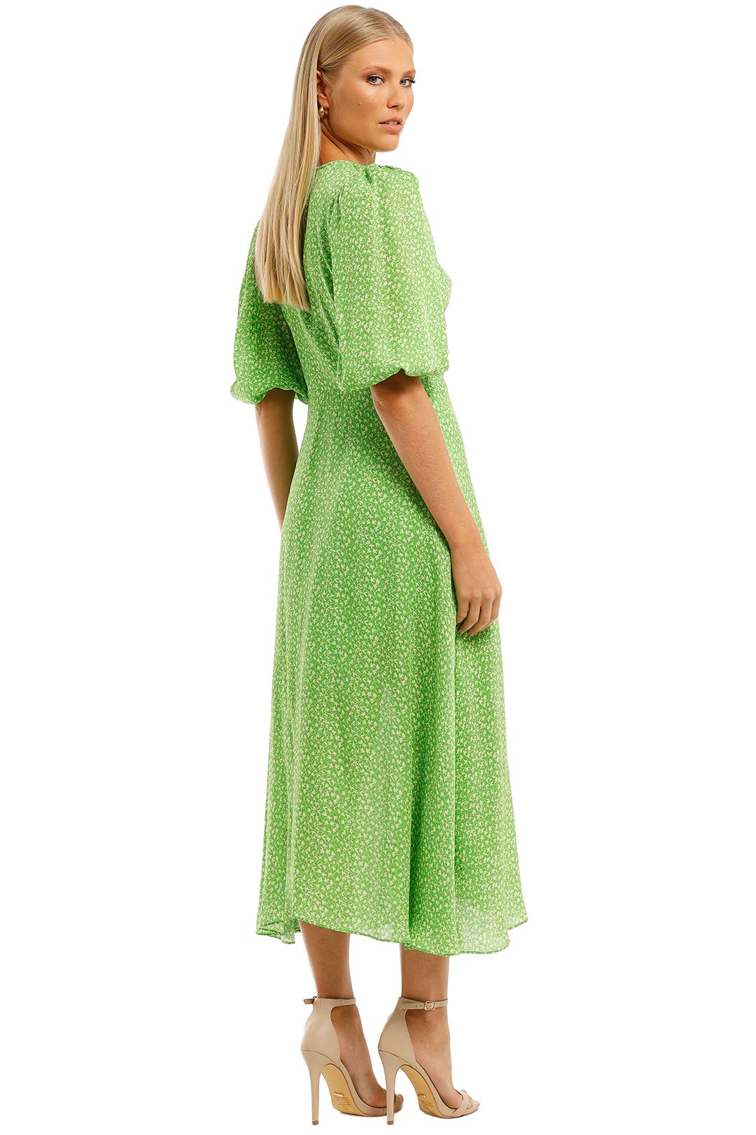 Nicholas-Danielle-Dress-Green-BAck