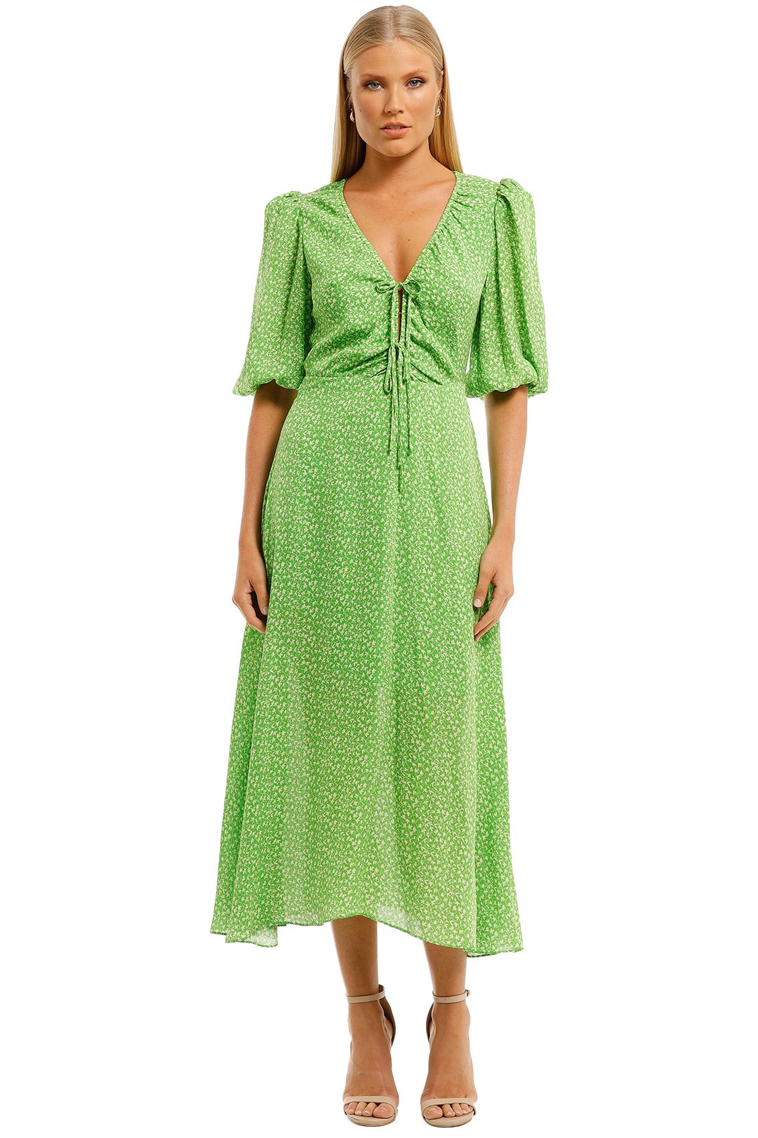 Nicholas-Danielle-Dress-Green-Front