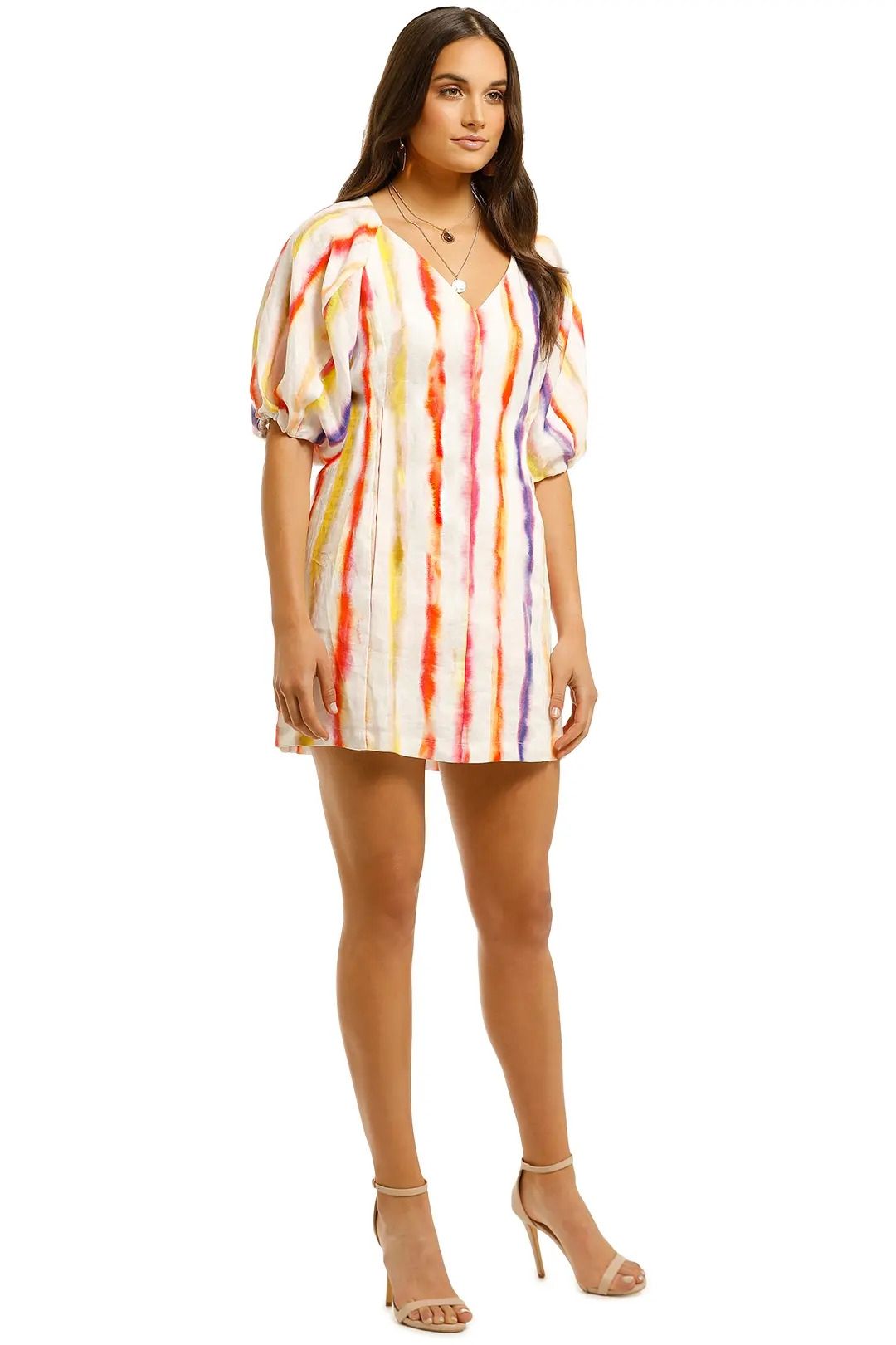 Nicholas-Shaanti-Dress-Brushed-Rainbow-Side-No-Belt