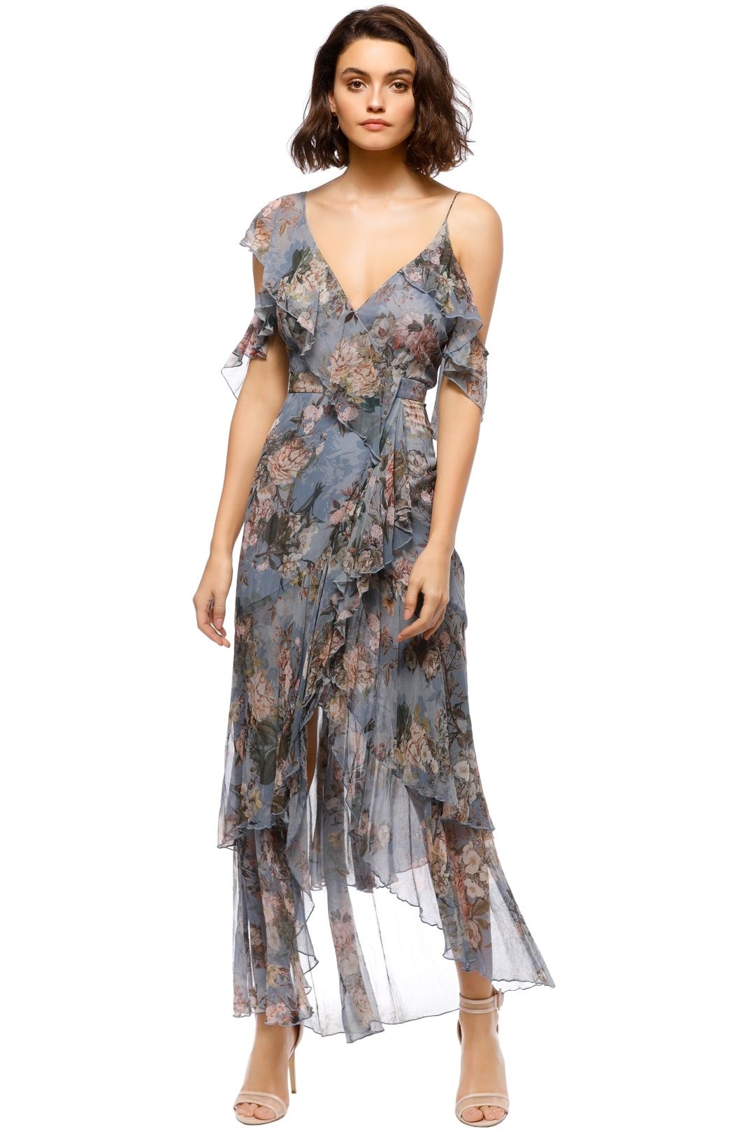 Arielle Floral Wrap Maxi Dress by Nicholas the Label for Rent