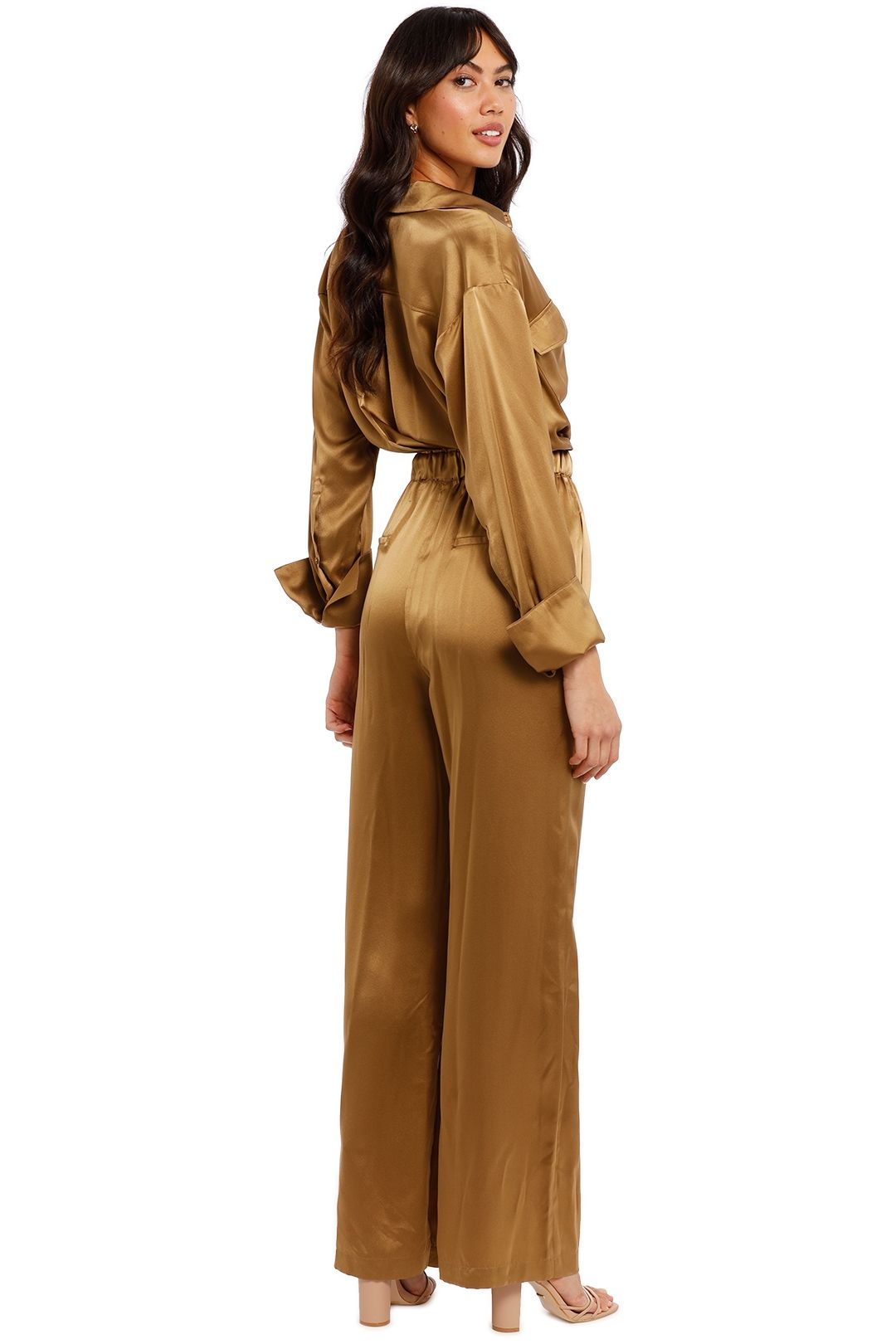 Hire Emma Double Pocket LS Jumpsuit 