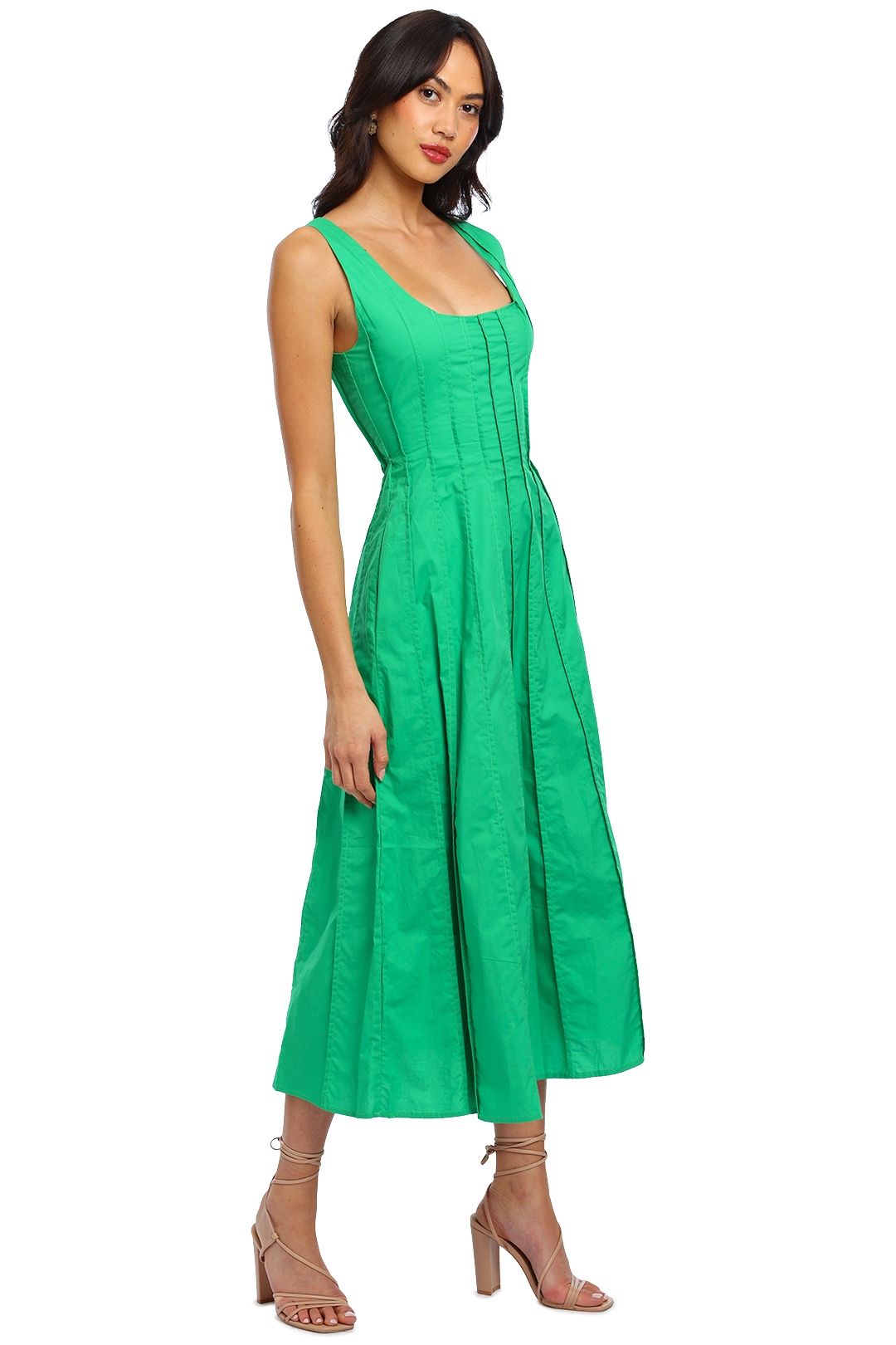 Nicholas Talullah Dress Emerald green