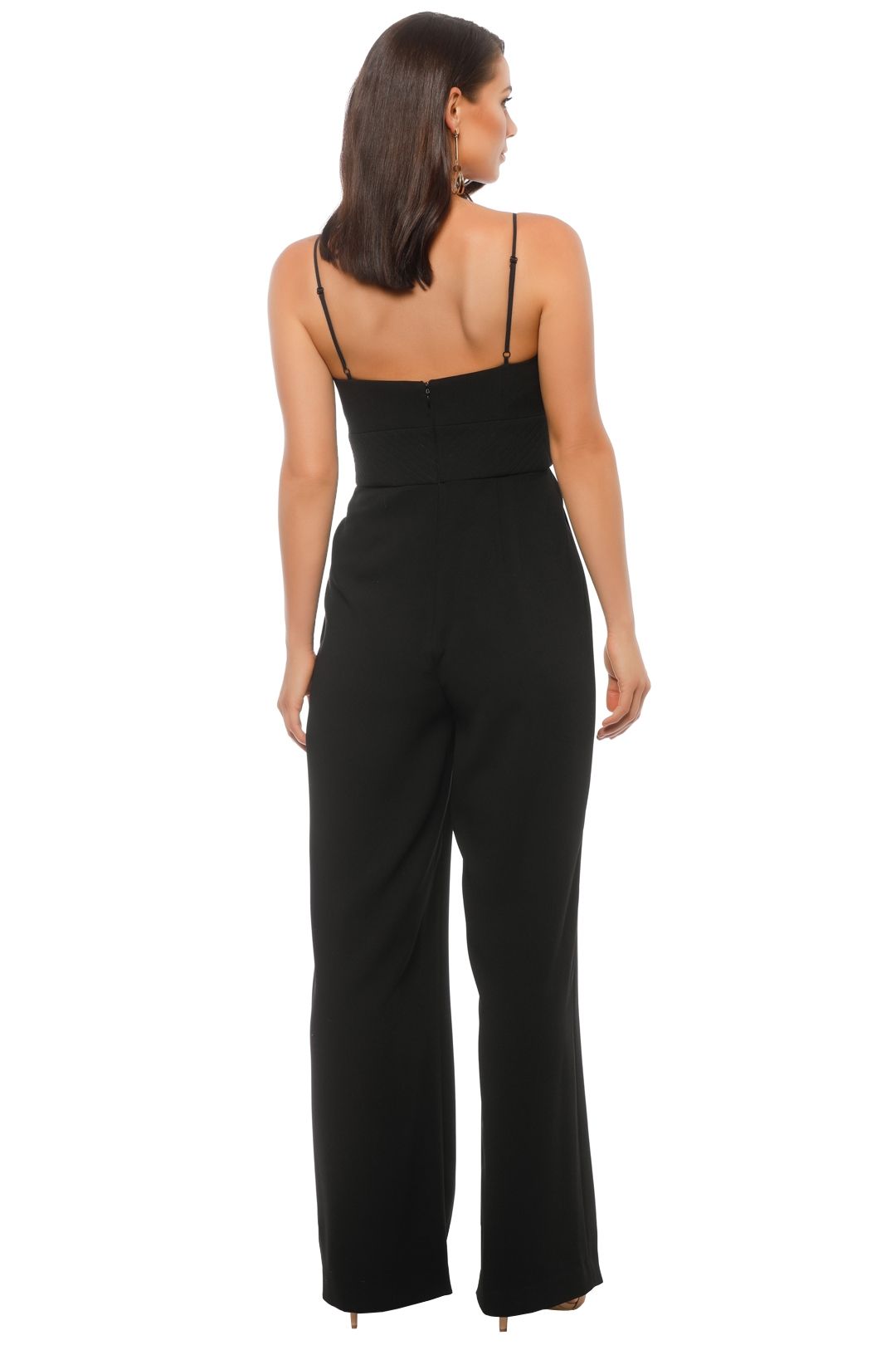 Crepe Corset Jumpsuit By Nicholas For Hire Glamcorner