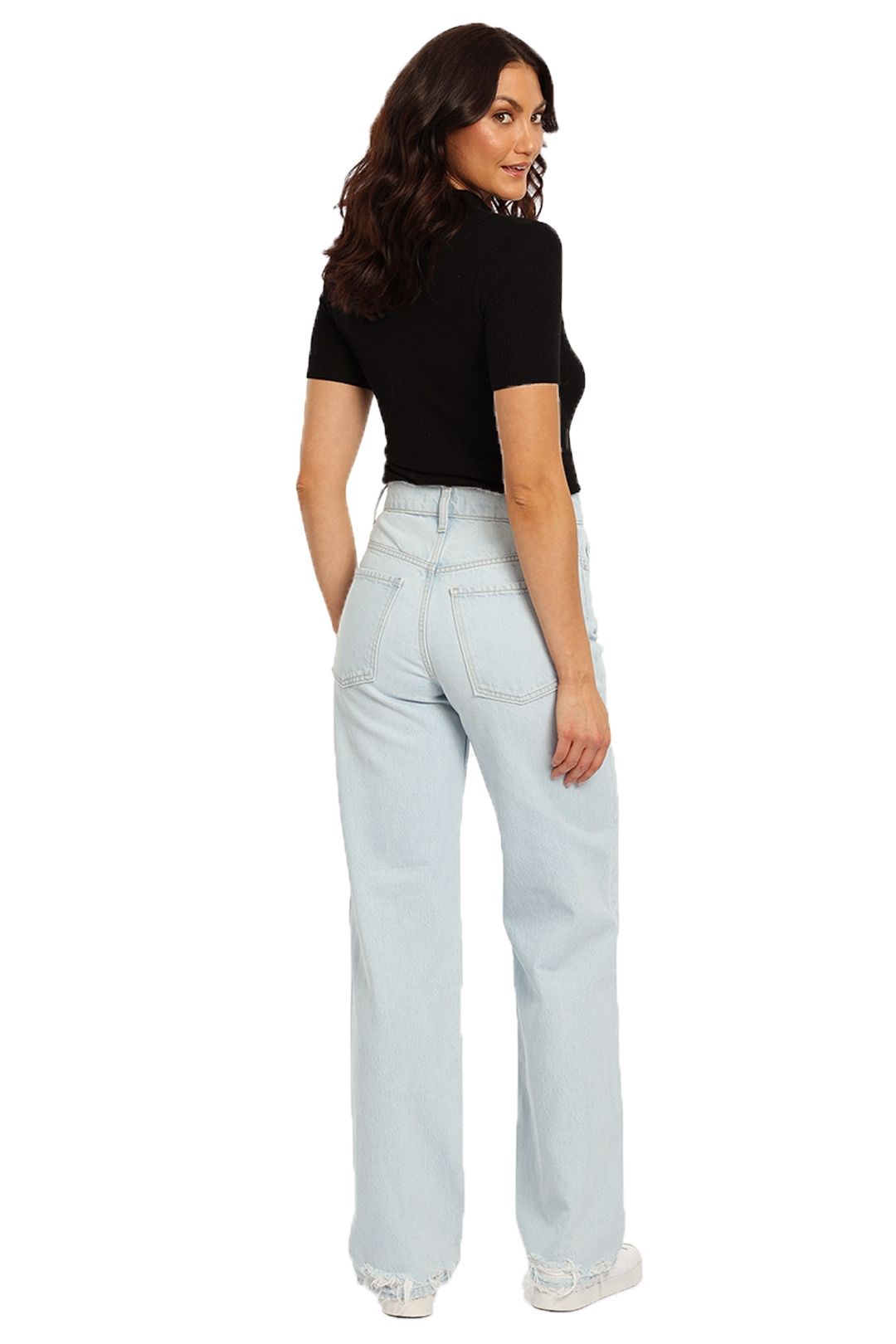 Nobody Denim Lou Jean Identify Blue