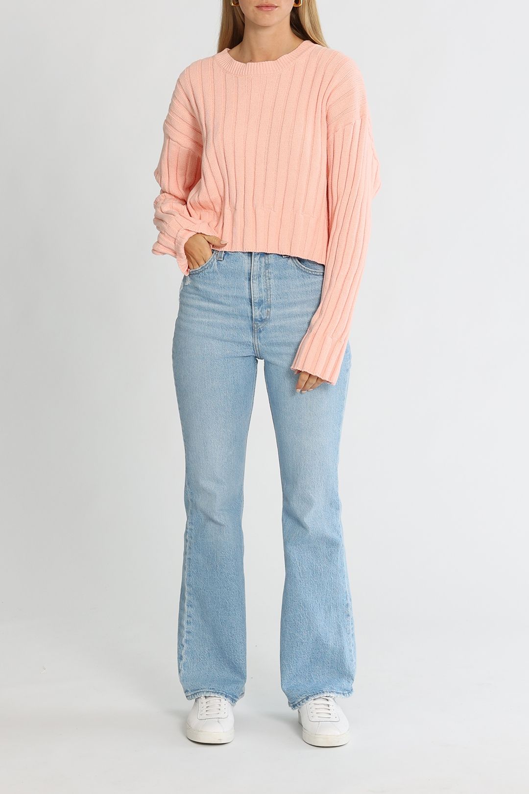 Hire Montana Knit in Guava | Nude Lucy | GlamCorner