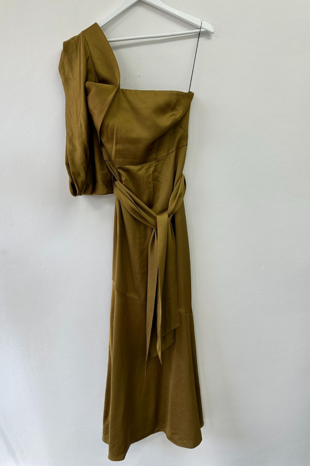 Buy Olive Amal One-Shoulder Maxi Dress | Significant Other | GlamCorner