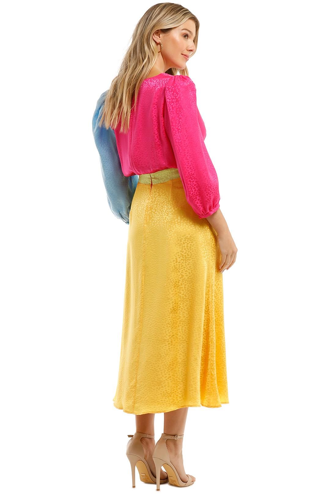 Olivia Rubin Paloma Dress Wrap Midi Dress