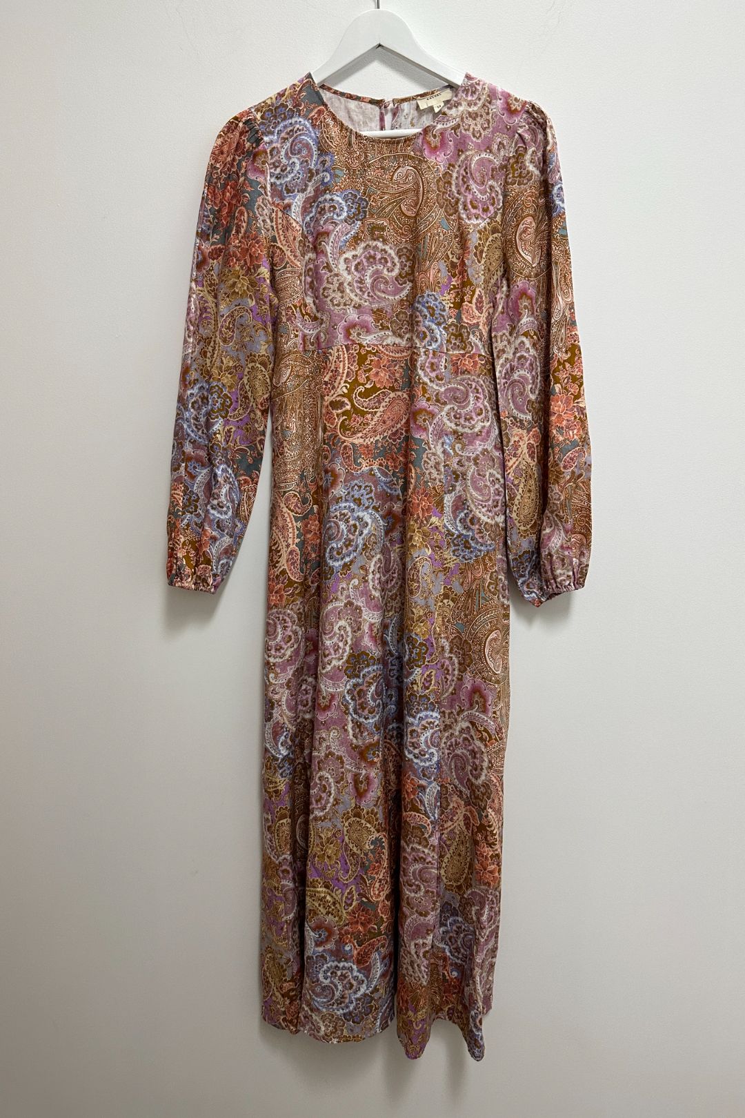 Kachel Paisley Print Mia Maxi Dress