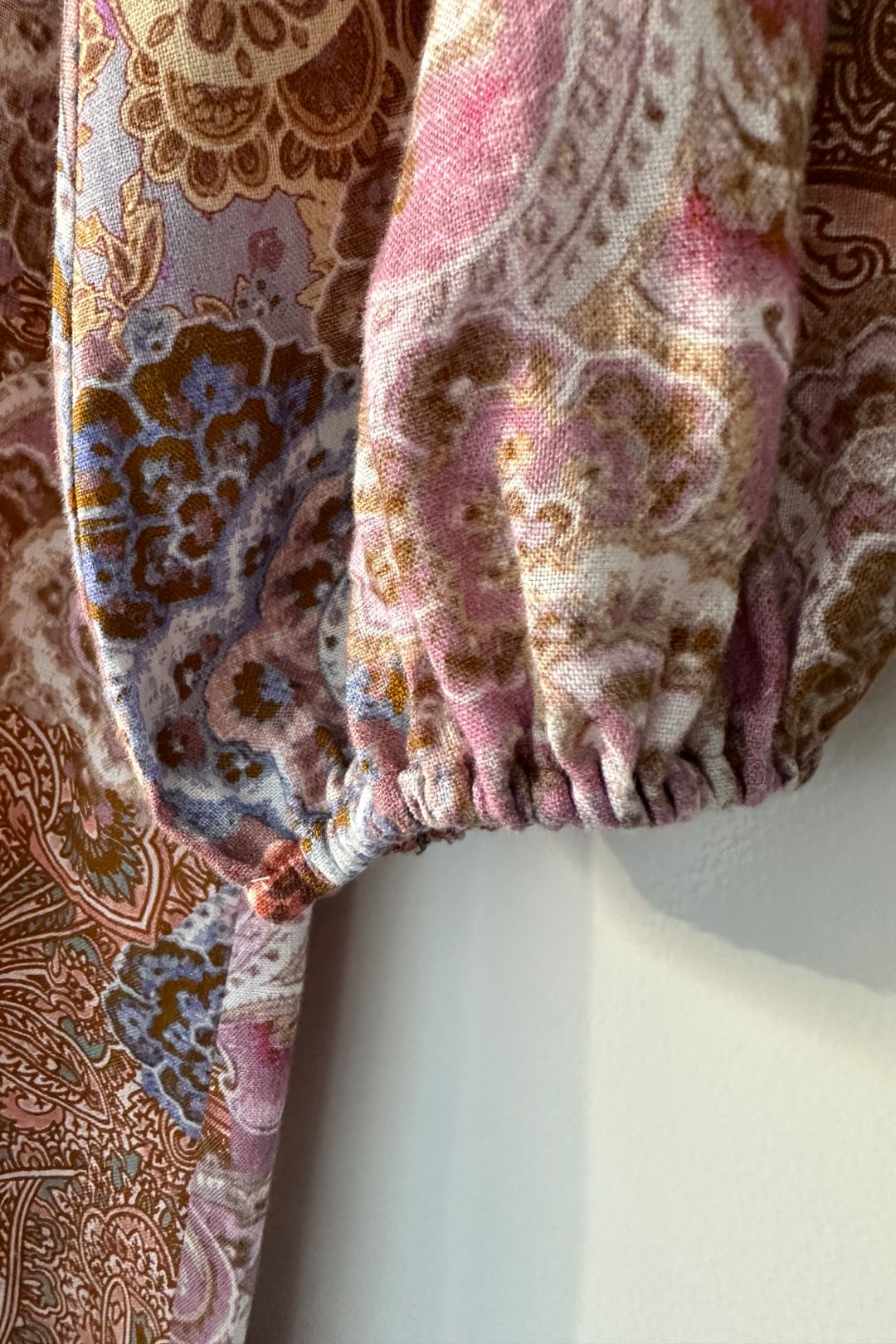 Kachel Paisley Print Mia Maxi Dress
