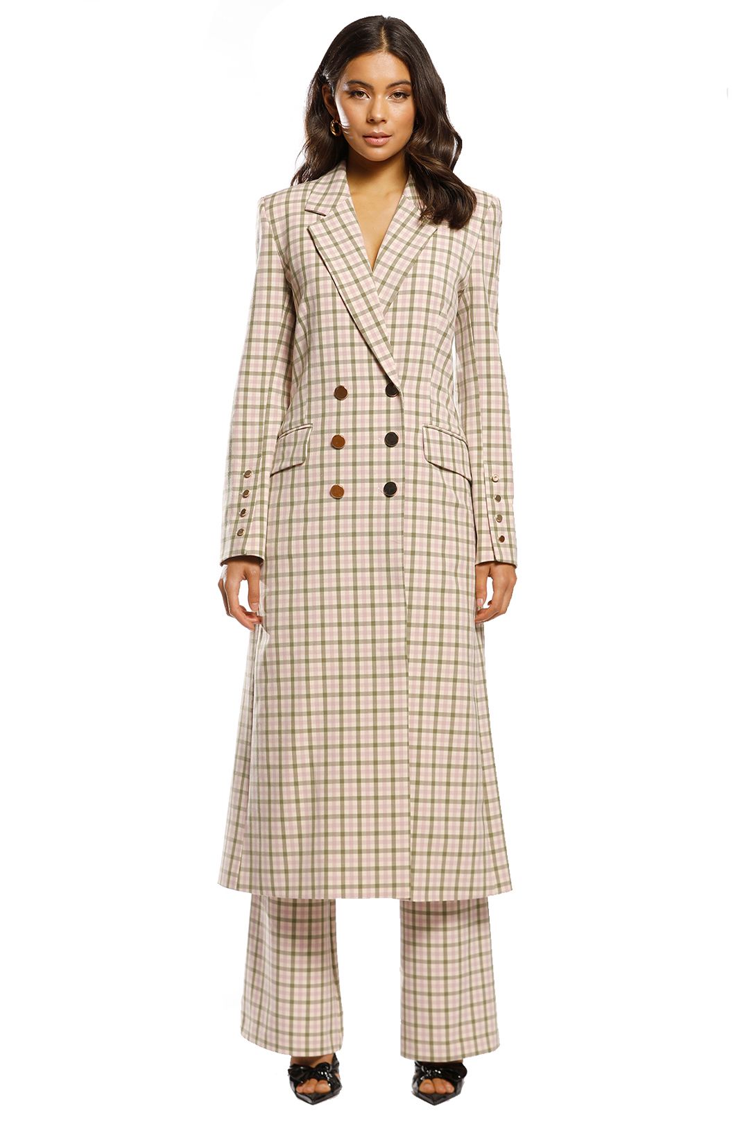 fawn overcoat