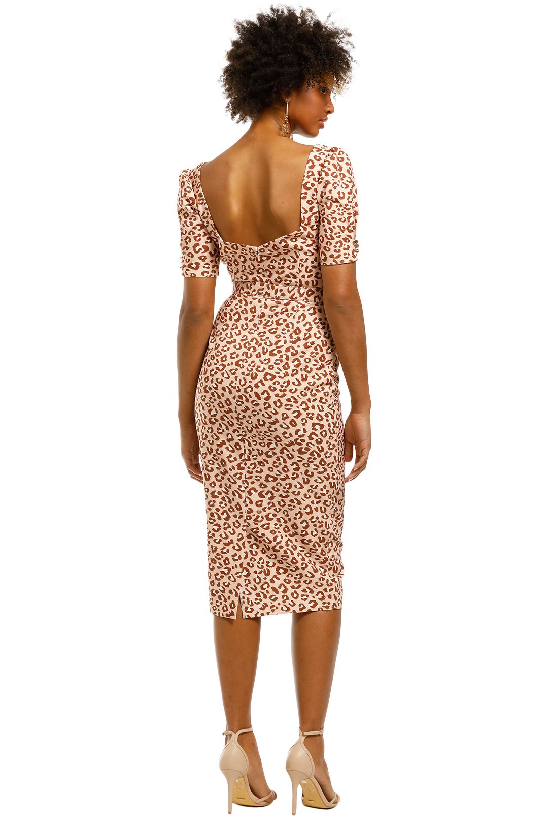 Pasduchas-Harlow-Sleeve-Midi-Dress-Leopard-Back