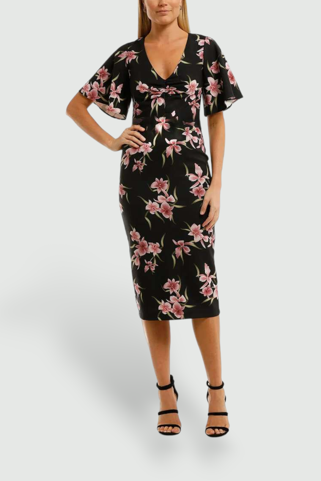 BLOSSOM AFFAIR MIDI DRESS main image 1