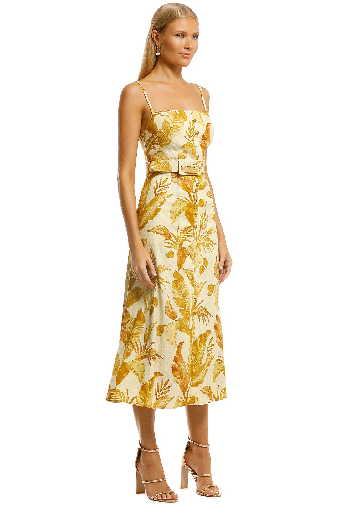 midi dress belt