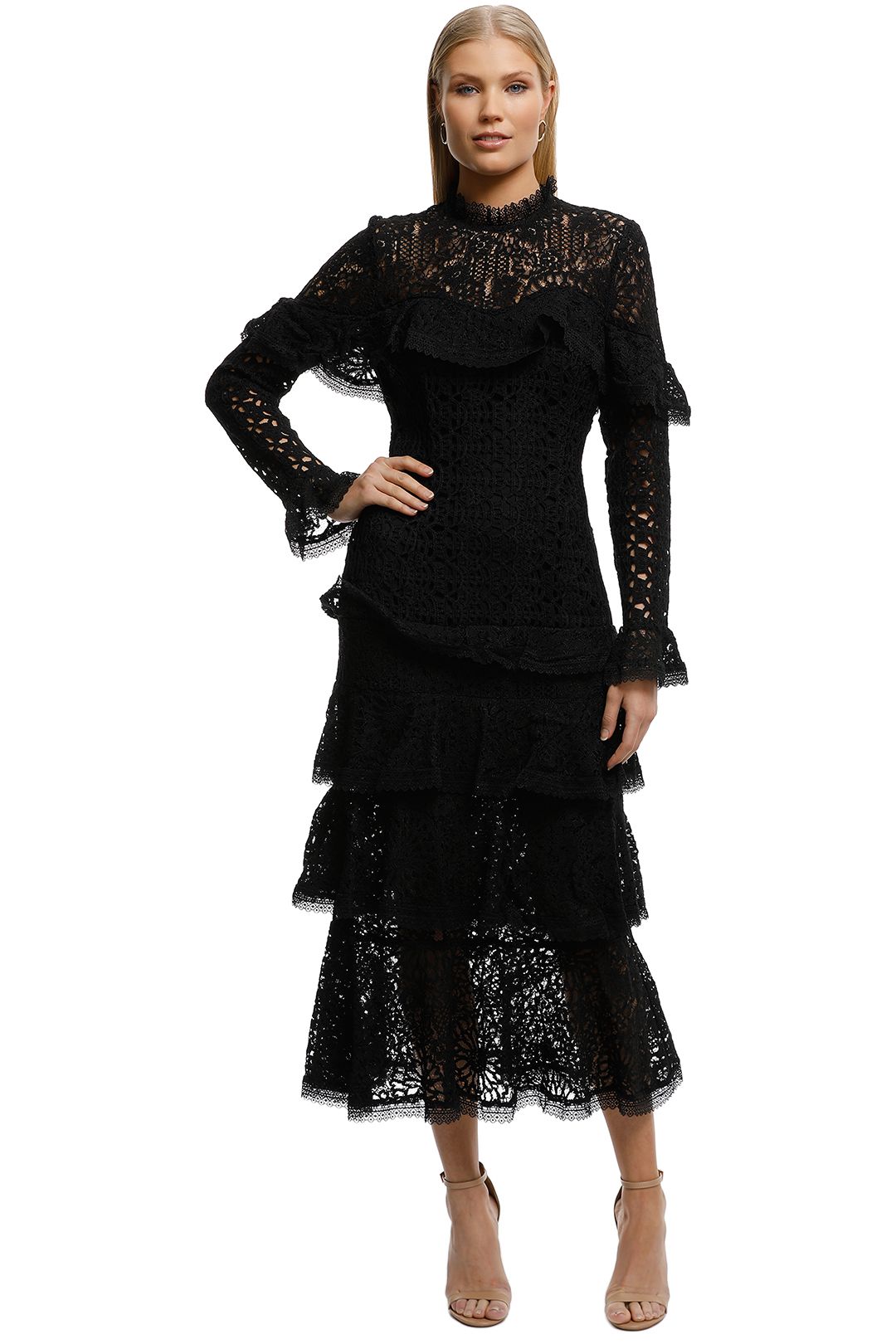 pasduchas scarborough midi dress
