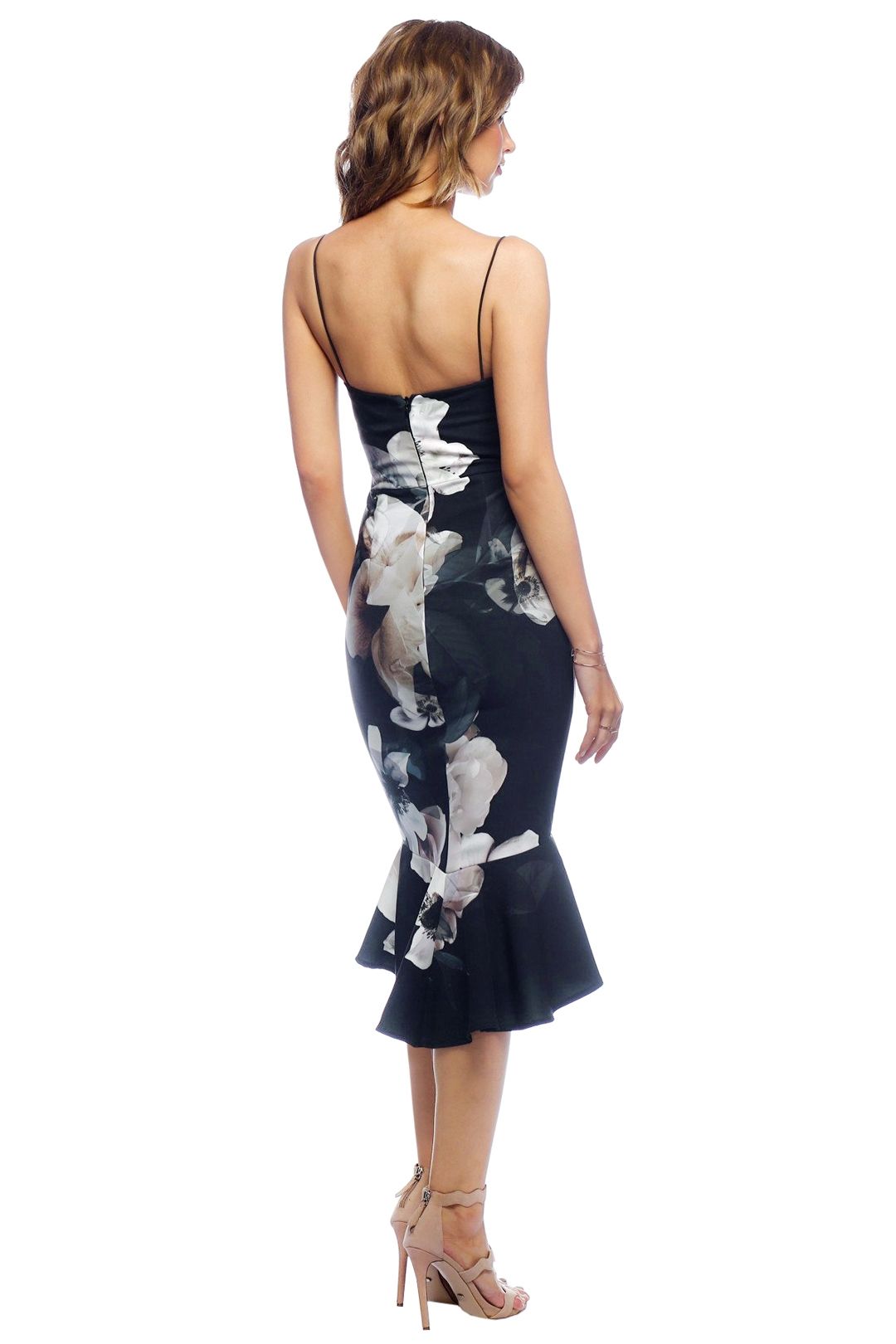 Pasduchas - Clover Midi Dress - Black - Back