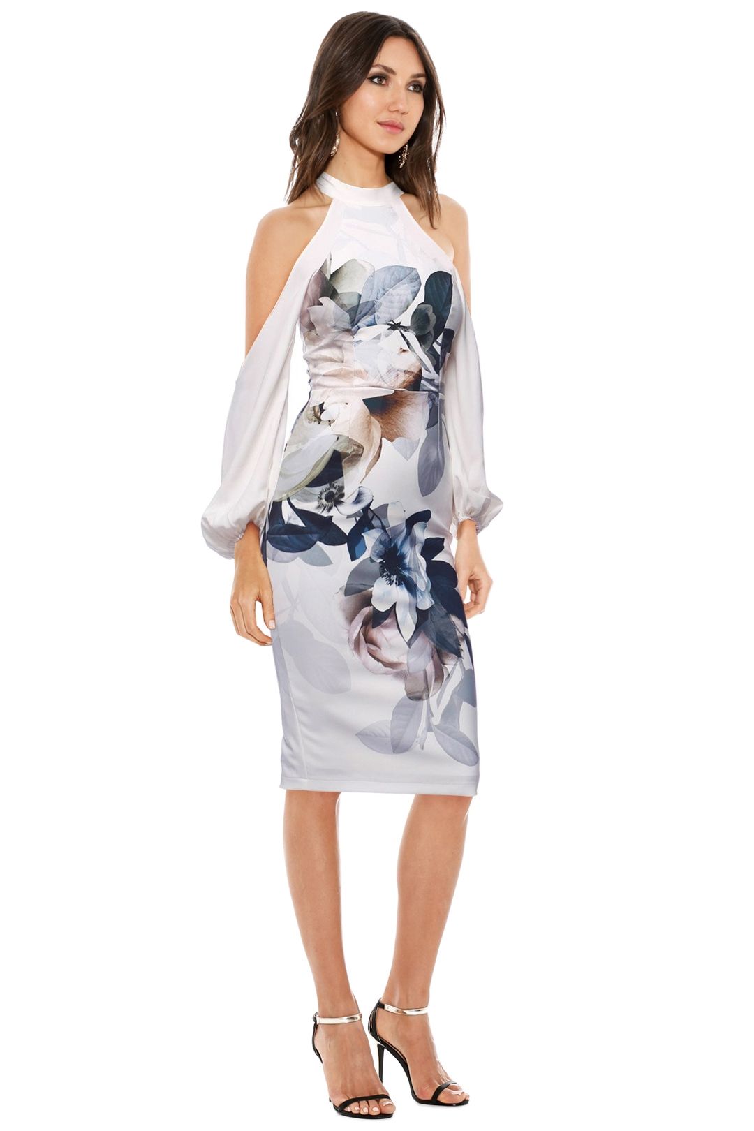 Pasduchas - Clover Sleeve Midi - Ivory - Side