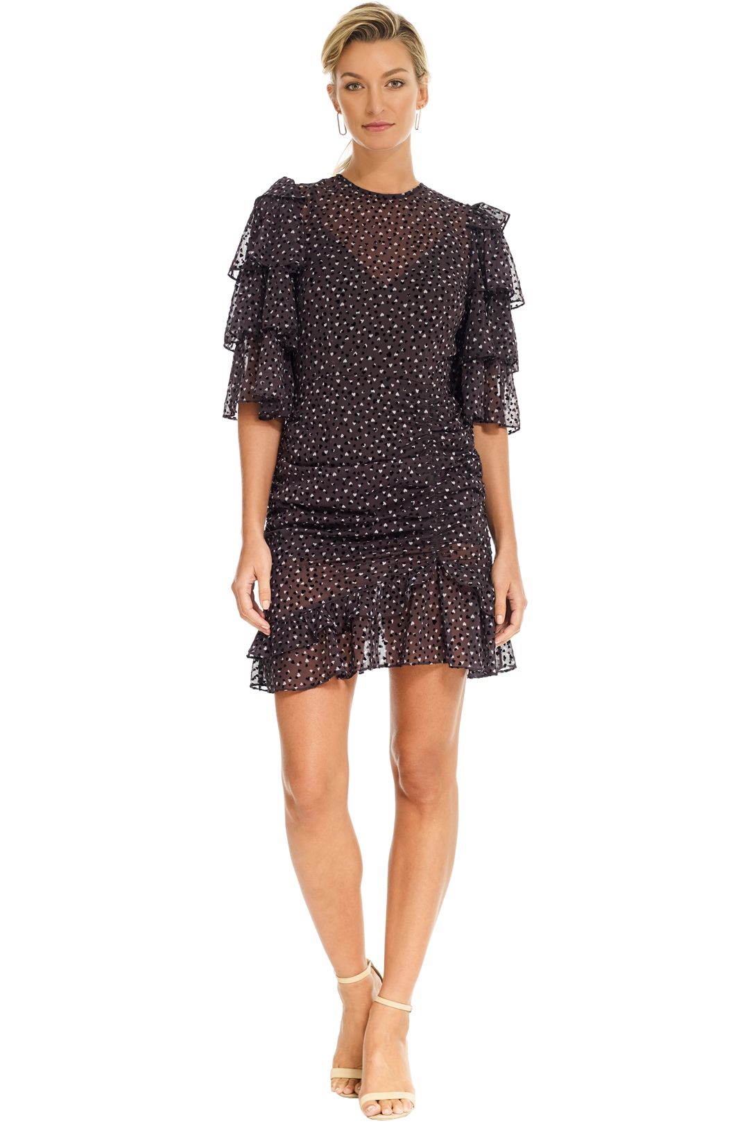 Pasduchas - Dreamboat Dress - Black White - Front