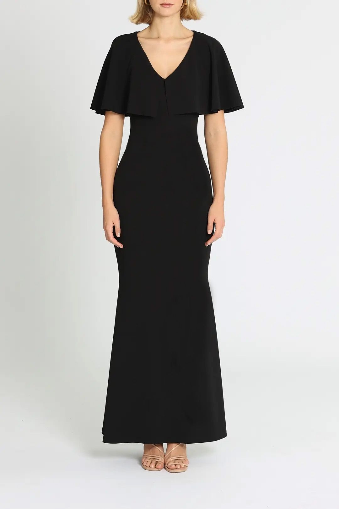Mrs Carter Gown in Black by Pasduchas for Rent | GlamCorner