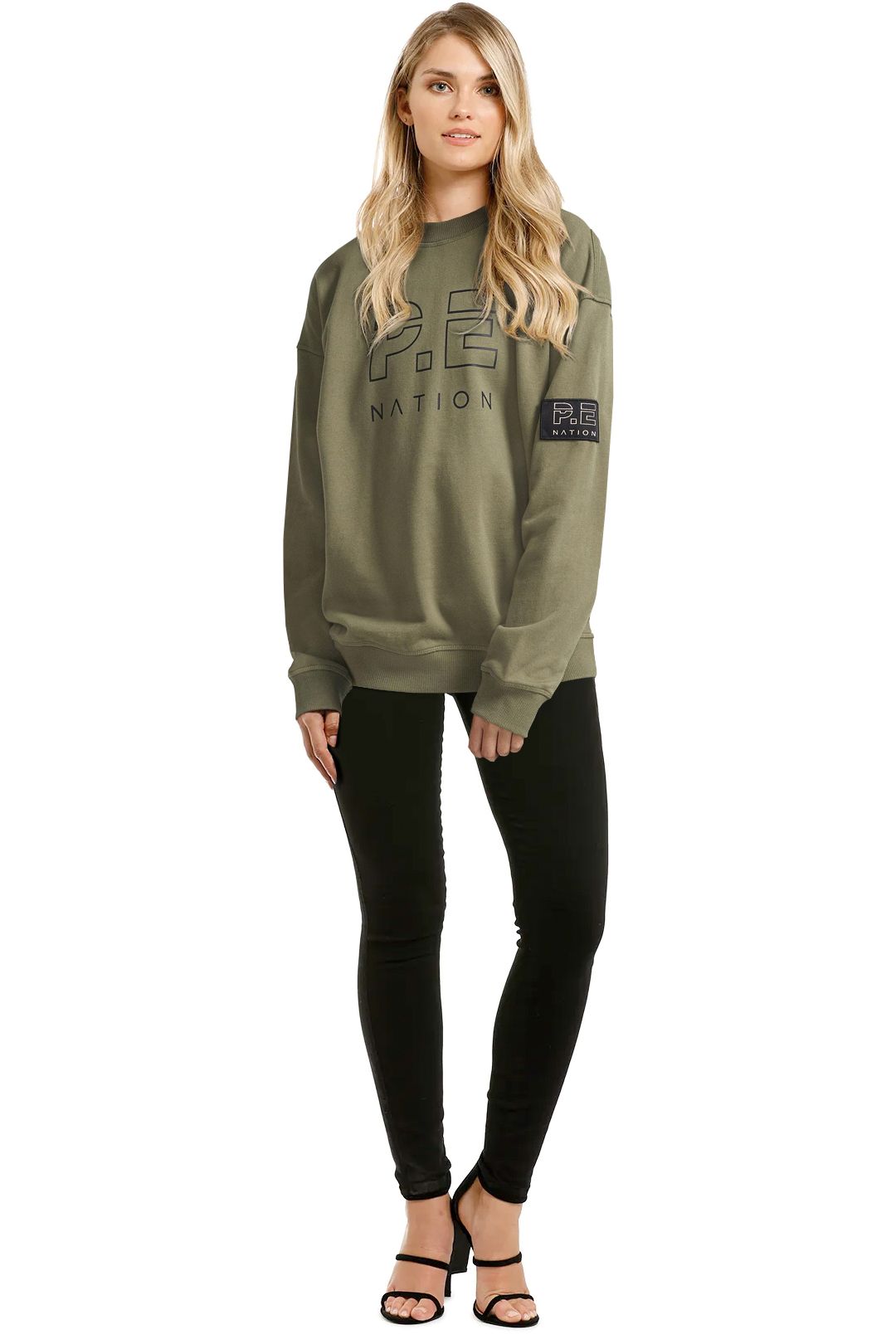 PE-Nation-Heads-Up-Sweat-Olive-Front