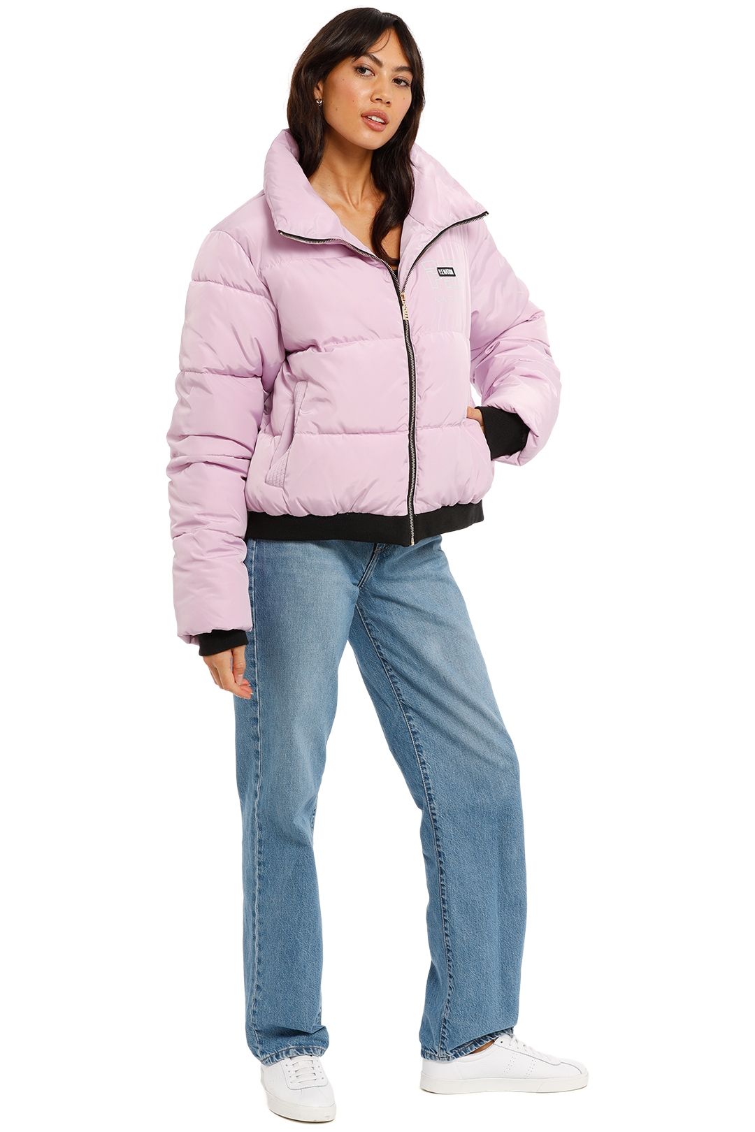 Hire Ramp Run Puffer Jacket in Orchid Bouquet | PE Nation | GlamCorner